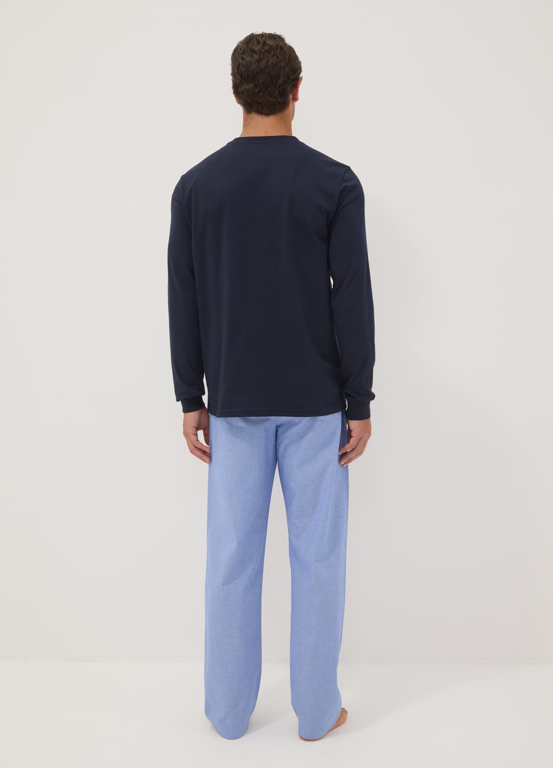 Pigiama Marrone In Puro Cotone Organico A Righe Regular Fit | OVS Pigiama Marrone In Puro Cotone Organico A Righe Regular Fit - 9 | OVS