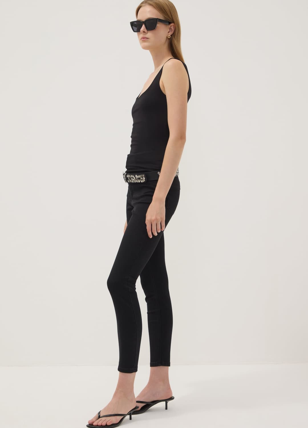 Schwarze Skinny-fit-jeans Aus Elastischer Baumwolle Und Viskose | OVS Schwarze Skinny-fit-jeans Aus Elastischer Baumwolle Und Viskose - 0 | OVS