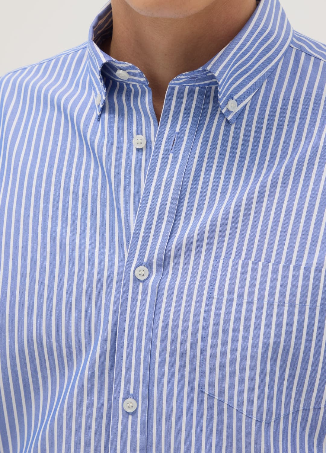 Camicia A Righe Regular Fit In Tessuto Coolmax® | OVS Camicia A Righe Regular Fit In Tessuto Coolmax® - 1 | OVS