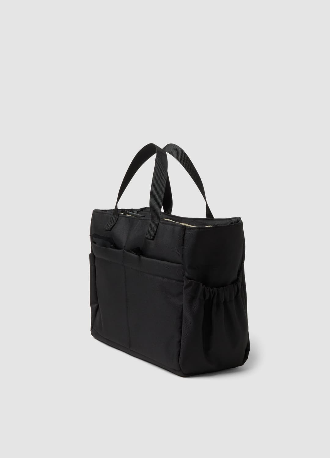 Borsa Nera Con Tasche Esterne E Doppi Manici | OVS Borsa Nera Con Tasche Esterne E Doppi Manici - 2 | OVS