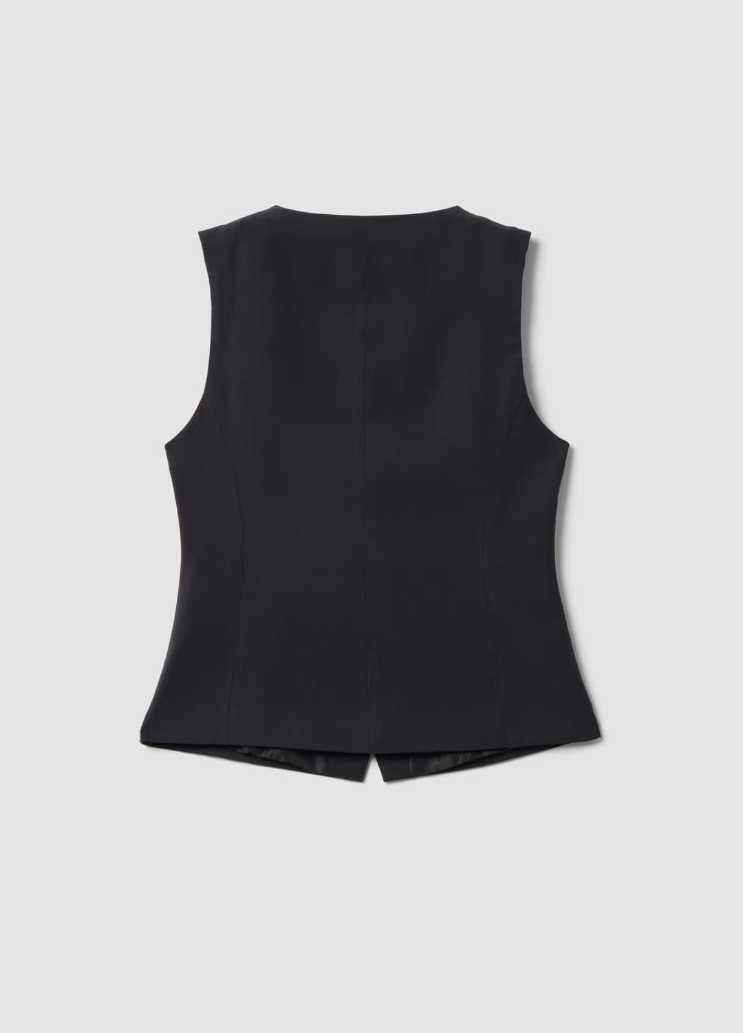 Gilet Nero In Misto Viscosa Slim Fit | OVS Gilet Nero In Misto Viscosa Slim Fit - 5 | OVS