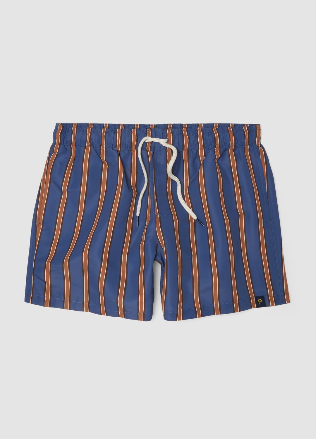 Boxer Mare Blu A Righe Marroni Con Coulisse | OVS Boxer Mare Blu A Righe Marroni Con Coulisse - 4 | OVS