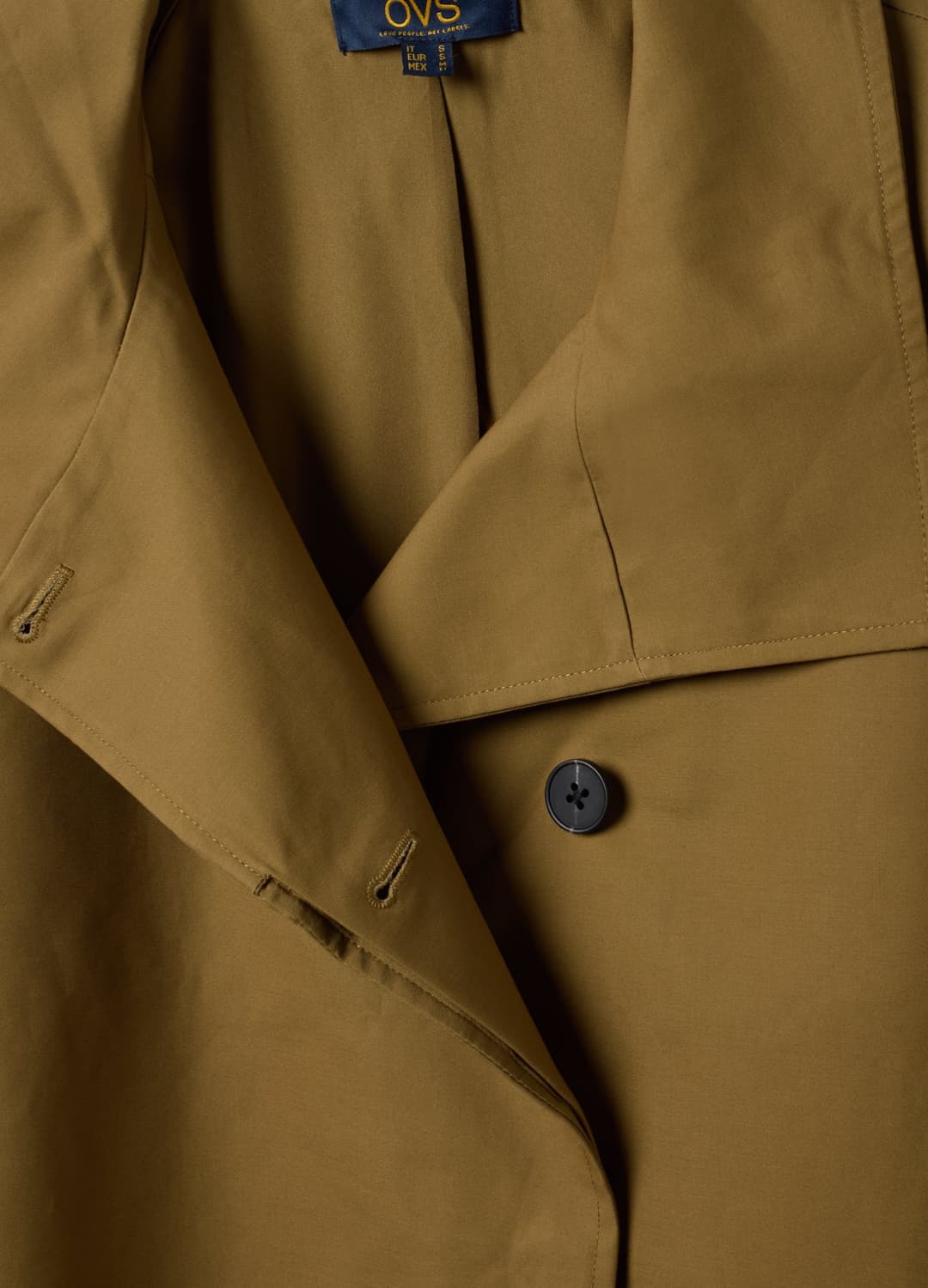 Grüne Jacke Aus Reiner Baumwolle Mit Knöpfen | OVS Grüne Jacke Aus Reiner Baumwolle Mit Knöpfen - 6 | OVS