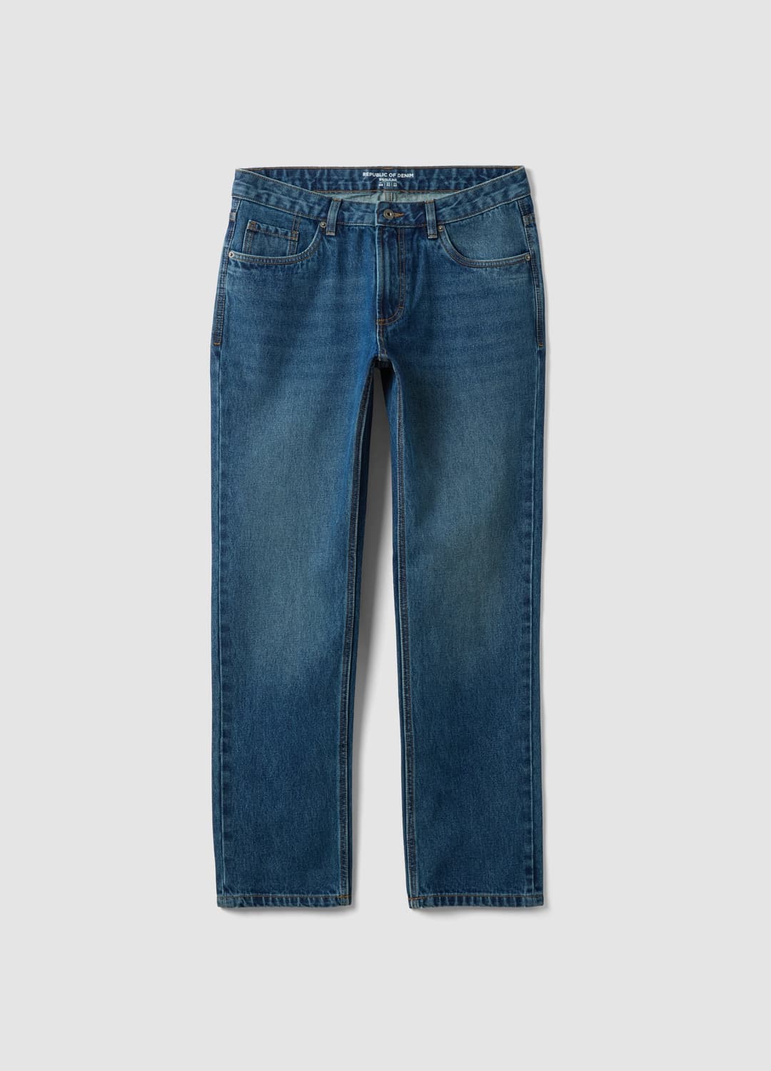 Blaue Denim-jeans Aus Reiner Baumwolle | OVS Blaue Denim-jeans Aus Reiner Baumwolle - 10 | OVS