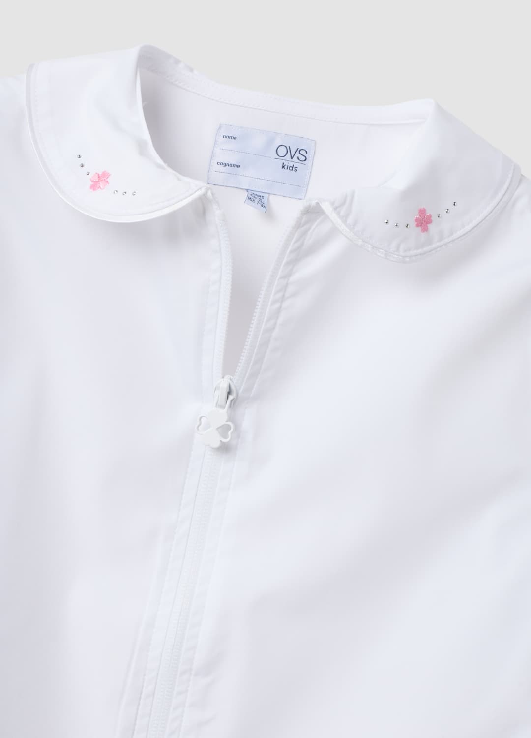 Grembiule Personalizzabile Bianco Per La Scuola Con Colletto Classico | OVS Grembiule Personalizzabile Bianco Per La Scuola Con Colletto Classico - 3 | OVS