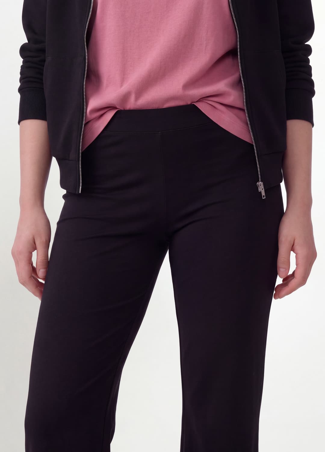 Leggings Neri Flare In Cotone Elasticizzato | OVS Leggings Neri Flare In Cotone Elasticizzato - 1 | OVS