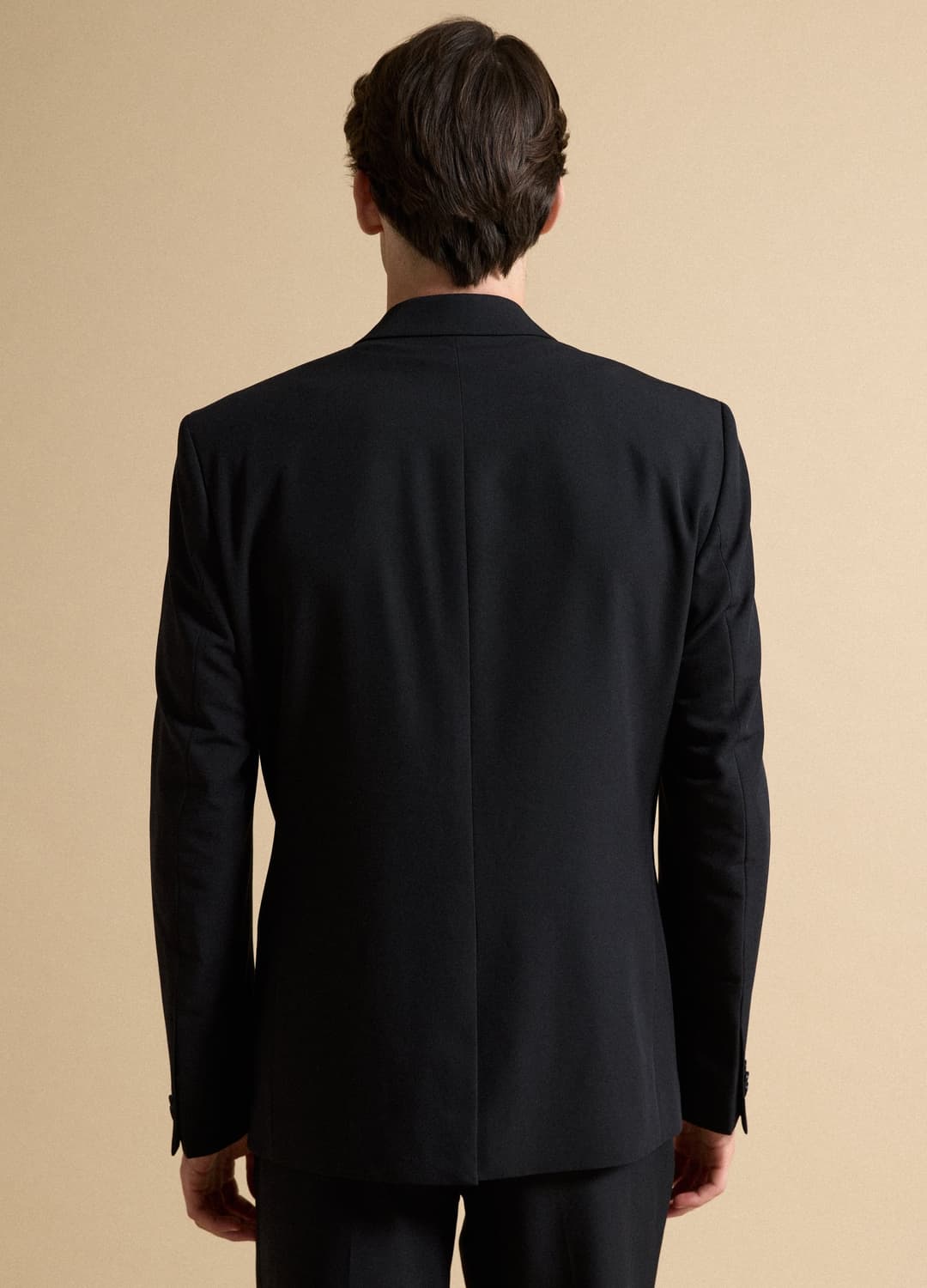 Blazer Nero Slim Fit Foderato Con Rever Classici | OVS Blazer Nero Slim Fit Foderato Con Rever Classici - 3 | OVS