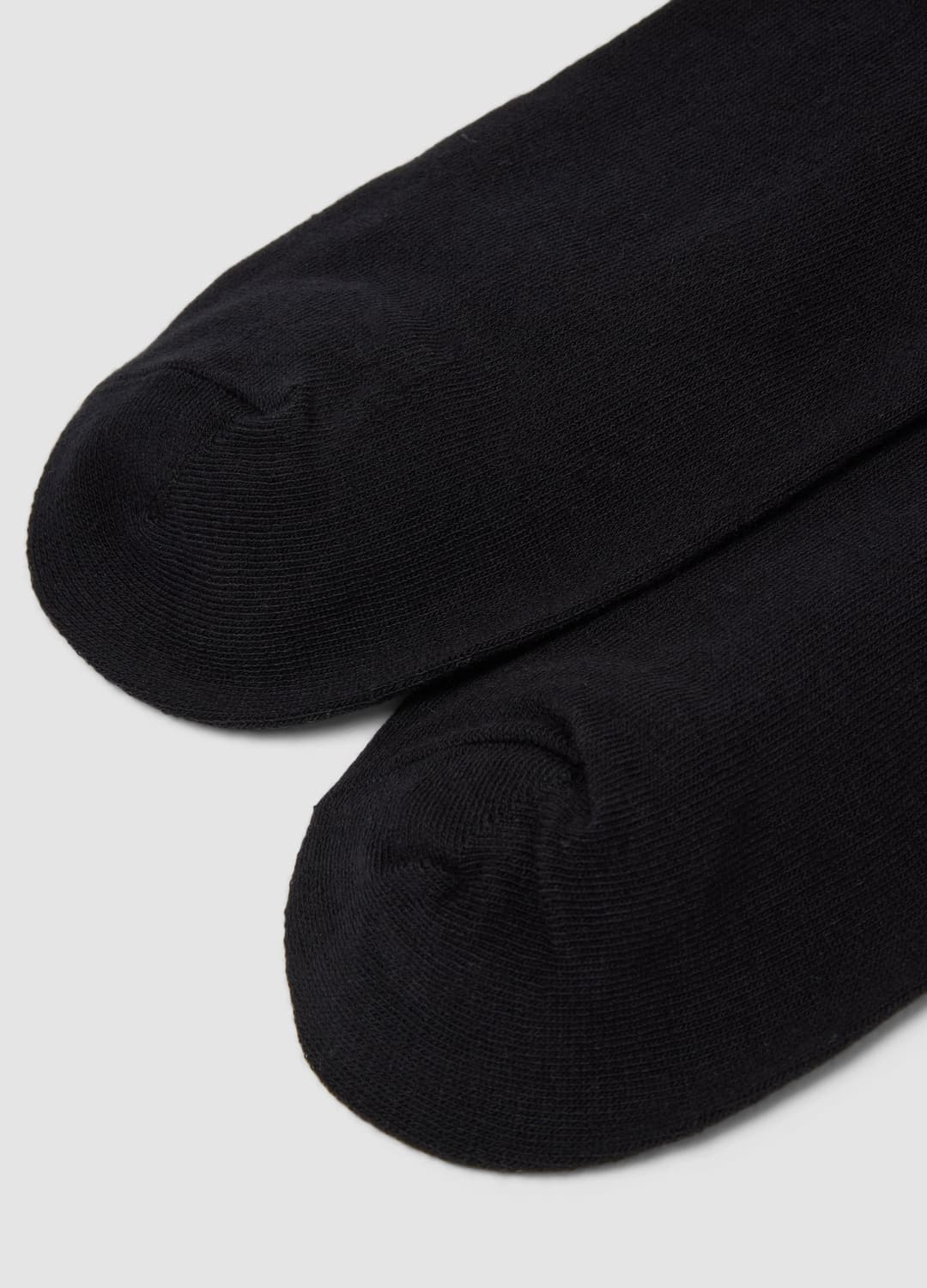 3er-pack Schwarze Knöchelsocken Aus Bio-baumwolljersey | OVS 3er-pack Schwarze Knöchelsocken Aus Bio-baumwolljersey - 1 | OVS