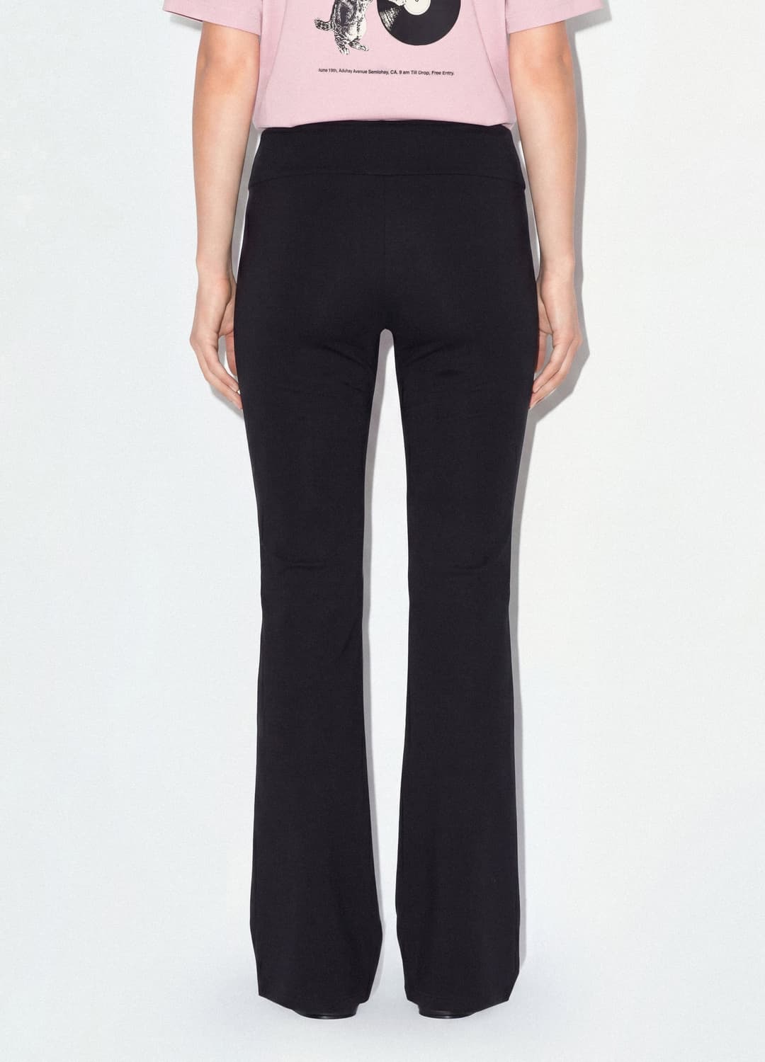 Schwarze Flare-hose Aus Stretch-baumwolle | OVS Schwarze Flare-hose Aus Stretch-baumwolle - 2 | OVS