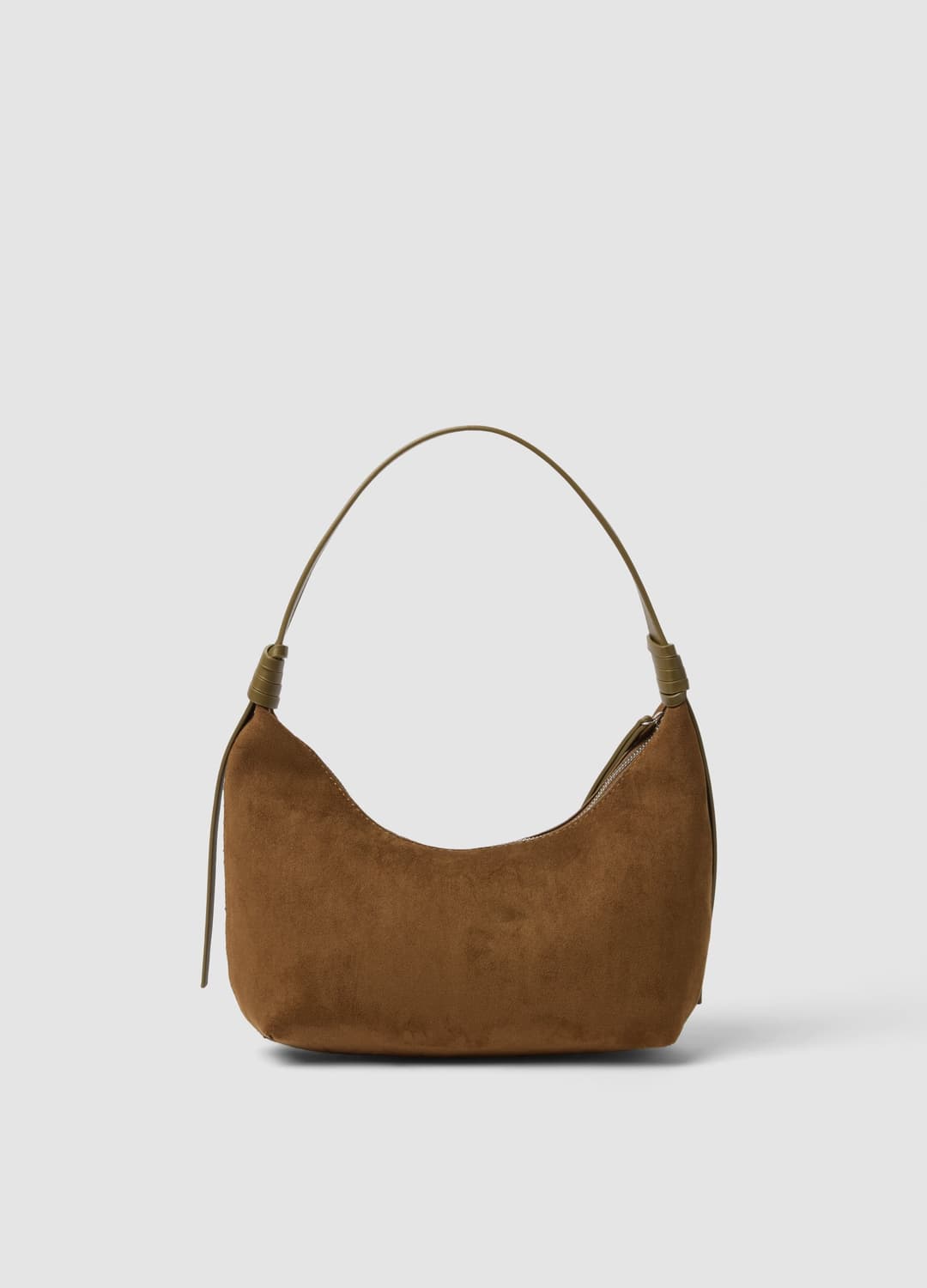 Borsa Marrone Hobo In Tessuto Elasticizzato | OVS Borsa Marrone Hobo In Tessuto Elasticizzato - 5 | OVS