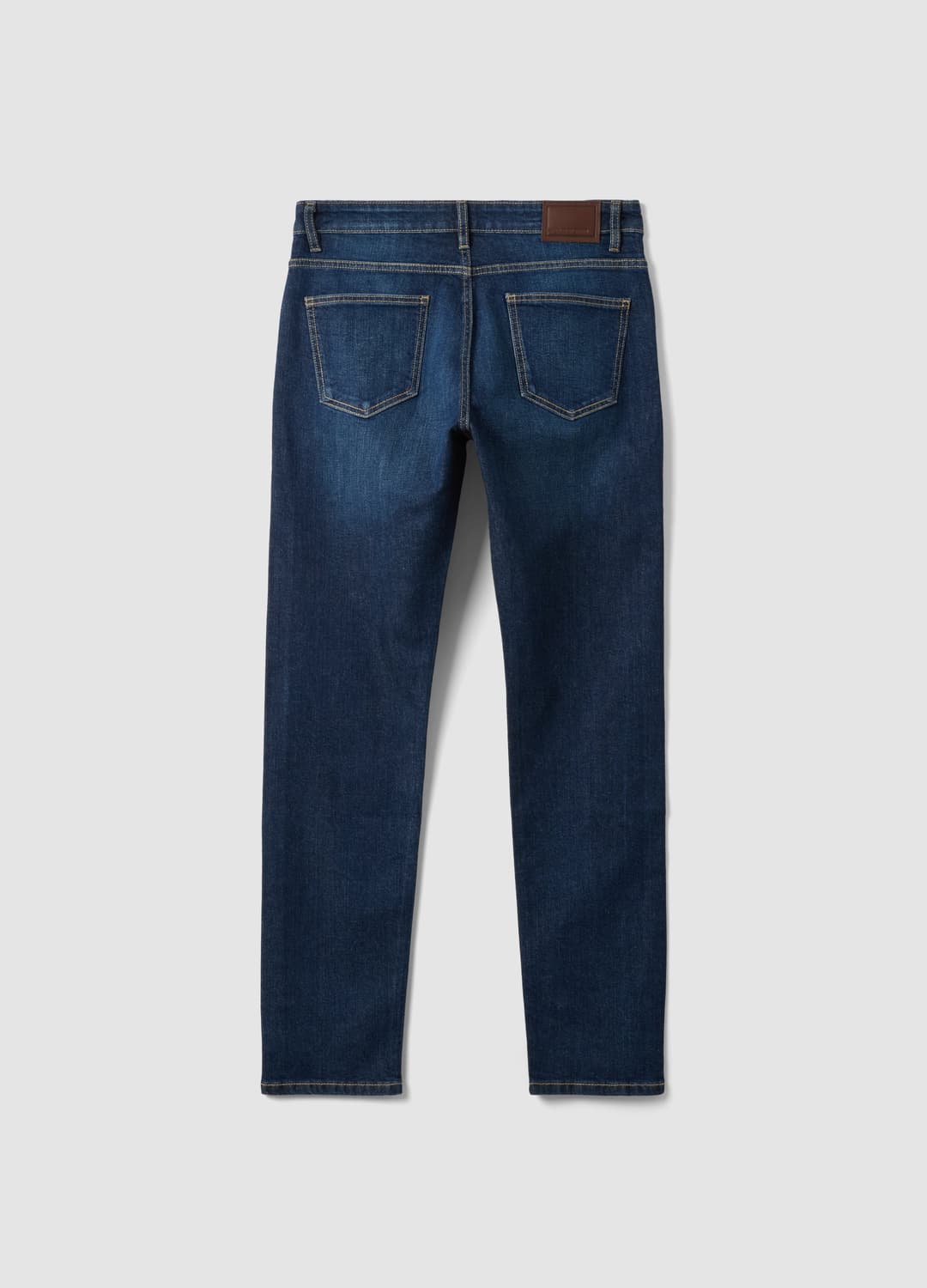 Slim-fit Jeans Aus Stretch-baumwolle In Dunkler Waschung | OVS Slim-fit Jeans Aus Stretch-baumwolle In Dunkler Waschung - 2 | OVS
