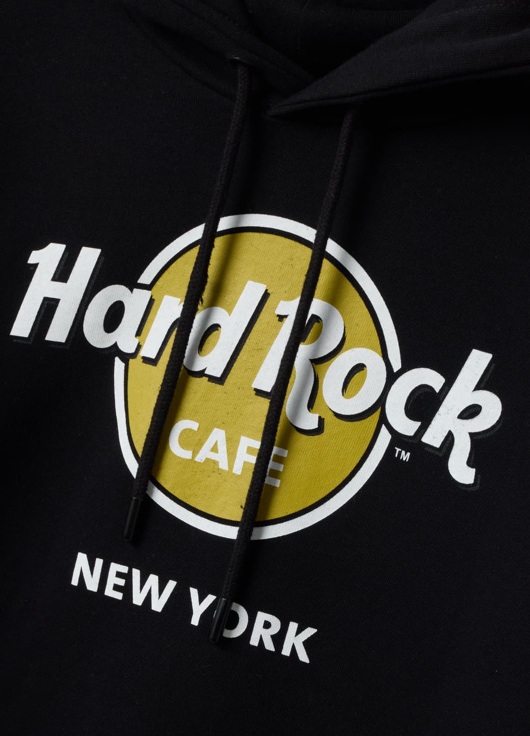 Felpa Nera Con Cappuccio In Puro Cotone E Logo Hard Rock Cafe | OVS Felpa Nera Con Cappuccio In Puro Cotone E Logo Hard Rock Cafe - 1 | OVS