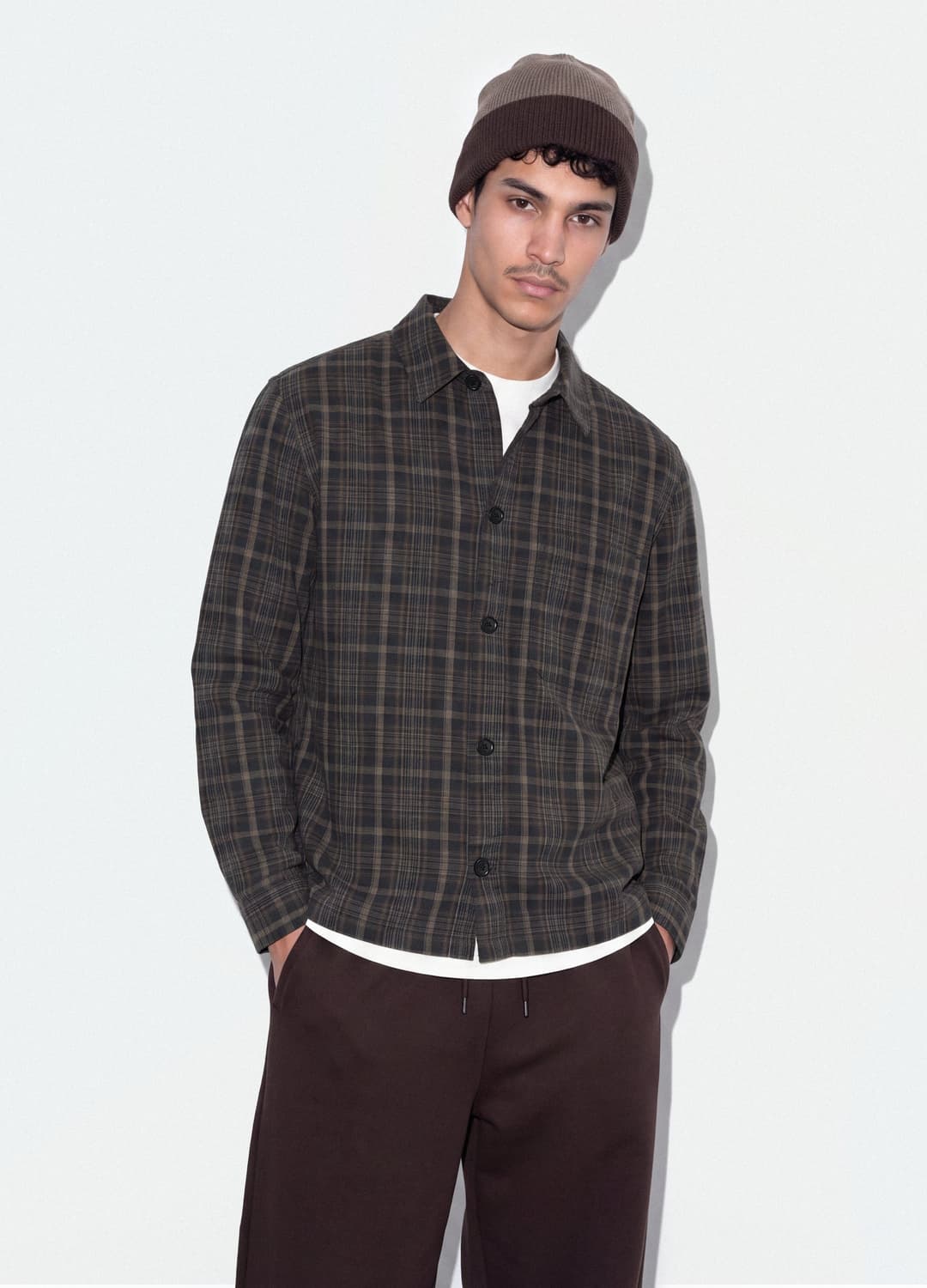 Camicia Multicolor A Quadri In Puro Cotone Over Fit | OVS Camicia Multicolor A Quadri In Puro Cotone Over Fit - 1 | OVS