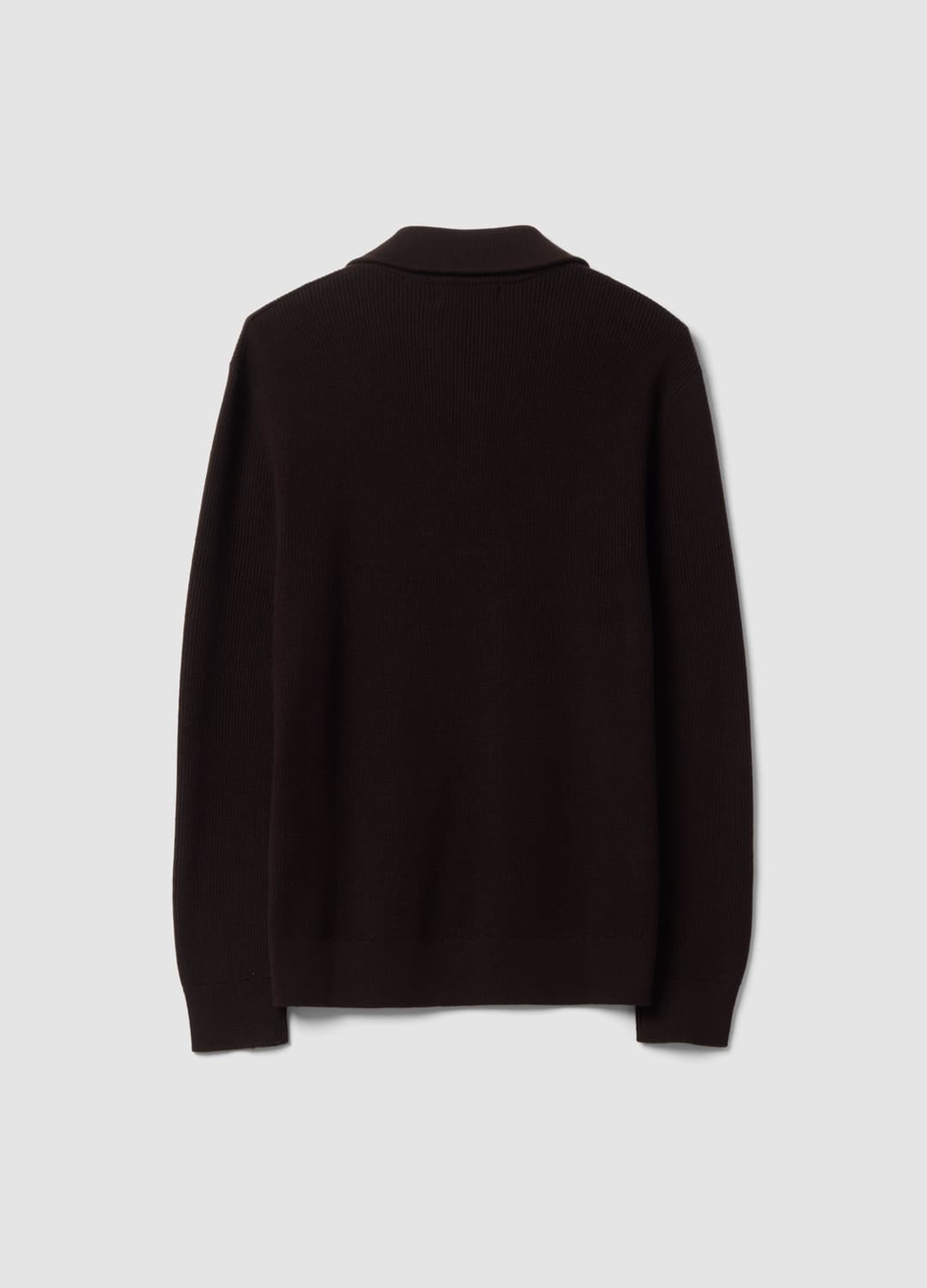 Half-zip Marrone In Misto Cotone Regular Fit | OVS Half-zip Marrone In Misto Cotone Regular Fit - 2 | OVS