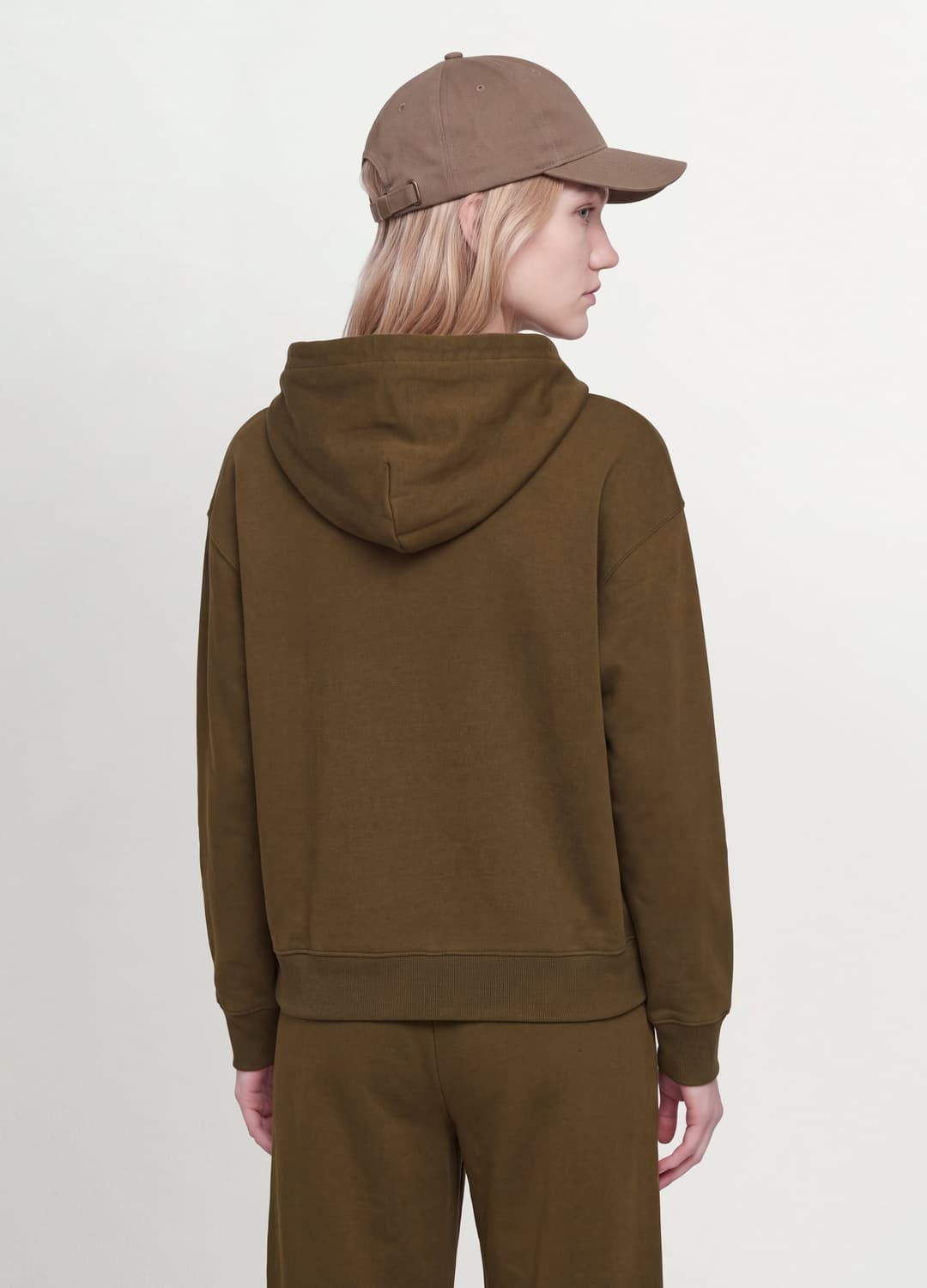 Felpa Verde In Misto Cotone Con Cappuccio Regular Fit | OVS Felpa Verde In Misto Cotone Con Cappuccio Regular Fit - 3 | OVS