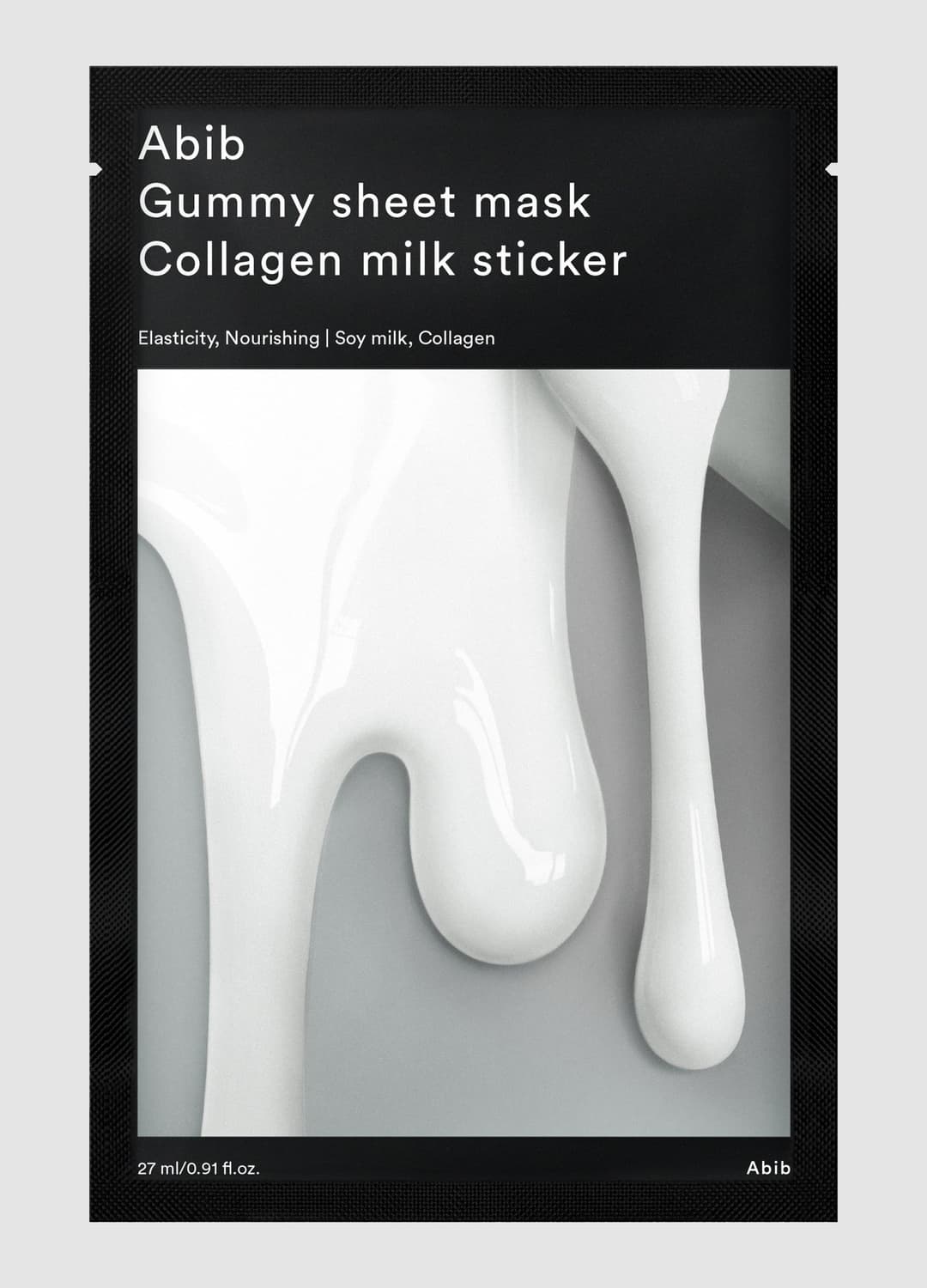 Abib Gummy Collagen Milk Sticker Maske 27ml - Korean Skincare | OVS Abib Gummy Collagen Milk Sticker Maske 27ml - Korean Skincare - 0 | OVS