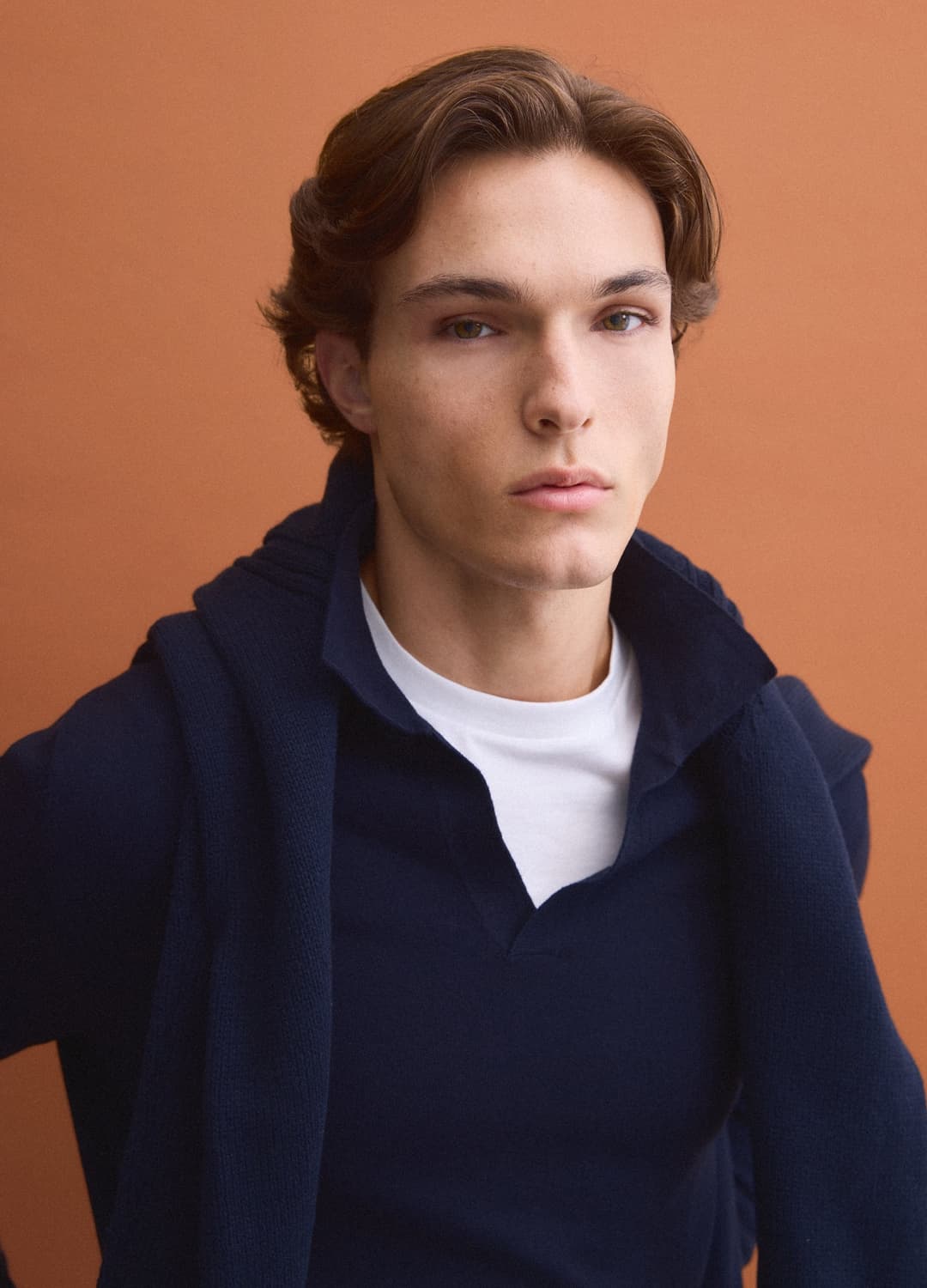 Polo Blu In Puro Cotone A Maniche Lunghe | OVS Polo Blu In Puro Cotone A Maniche Lunghe - 0 | OVS