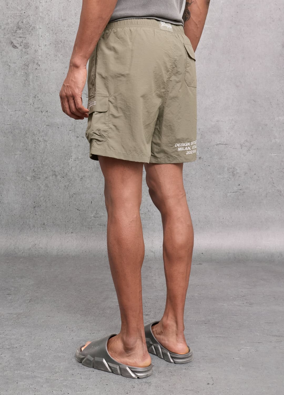 Cargo Swim Shorts Military Green | OVS Cargo Swim Shorts Military Green - 3 | OVS