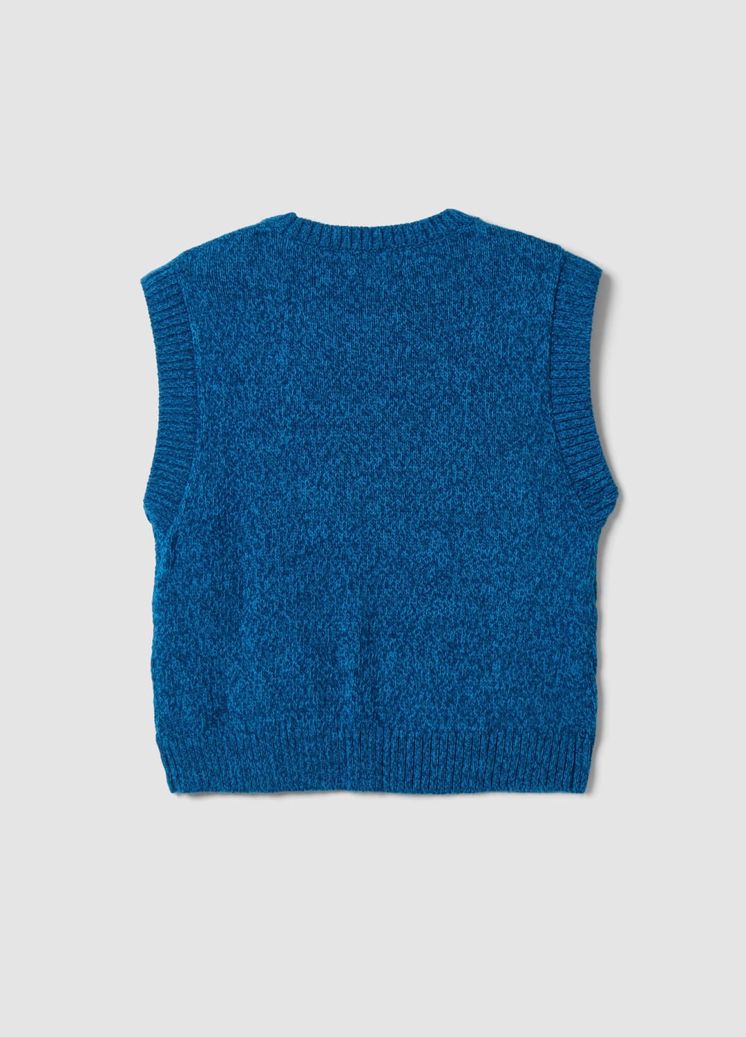 Gilet Blu In Misto Lana Con Girocollo Over Fit | OVS Gilet Blu In Misto Lana Con Girocollo Over Fit - 2 | OVS