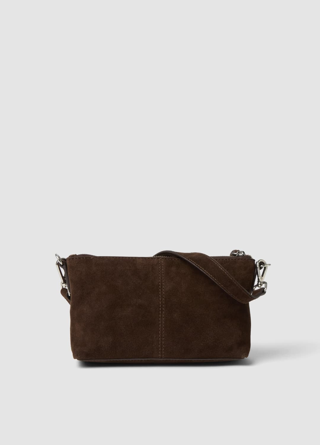 Borsa Marrone In Vera Pelle Con Tracolla | OVS Borsa Marrone In Vera Pelle Con Tracolla - 2 | OVS