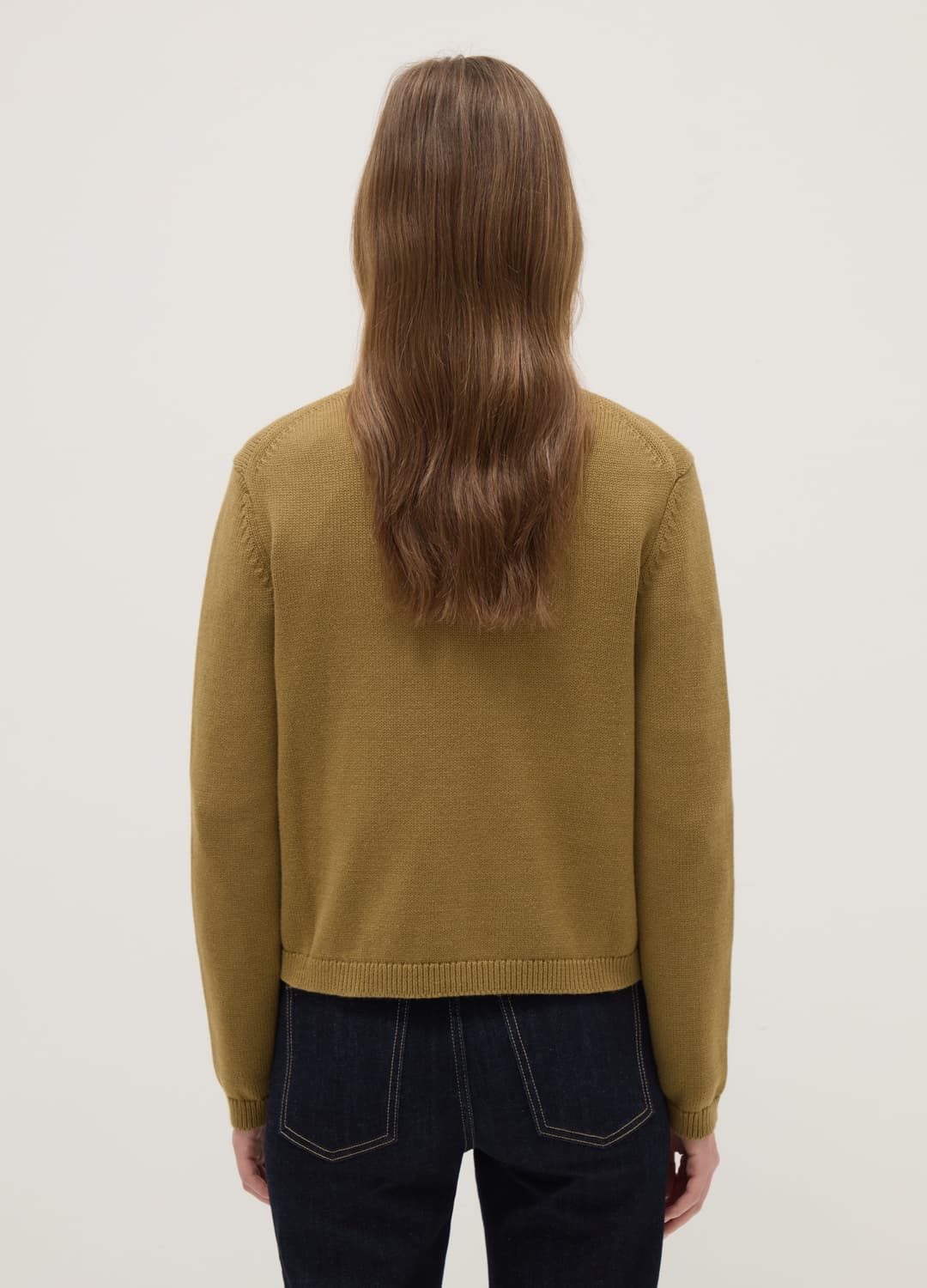 Grüne V-ausschnitt-strickjacke Aus Reiner Baumwolle Im Regular Fit | OVS Grüne V-ausschnitt-strickjacke Aus Reiner Baumwolle Im Regular Fit - 2 | OVS