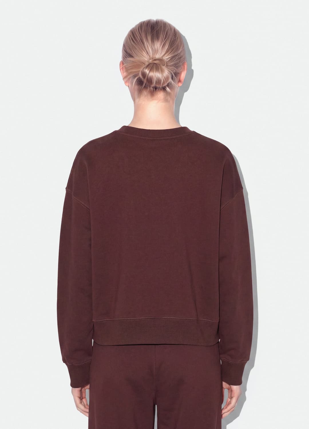 Braunes Sweatshirt Aus Baumwollmix Mit Rundhalsausschnitt Und Teddy-print | OVS Braunes Sweatshirt Aus Baumwollmix Mit Rundhalsausschnitt Und Teddy-print - 2 | OVS