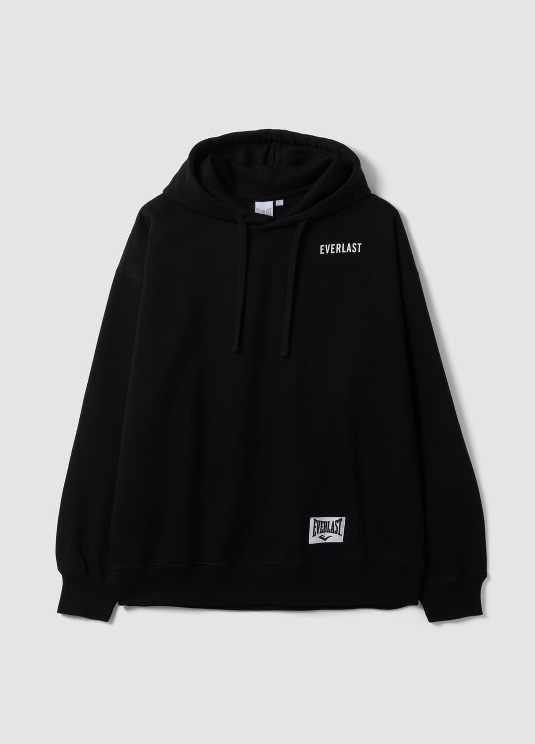 Felpa Nera Con Cappuccio In Misto Cotone Con Logo | OVS Felpa Nera Con Cappuccio In Misto Cotone Con Logo - 4 | OVS