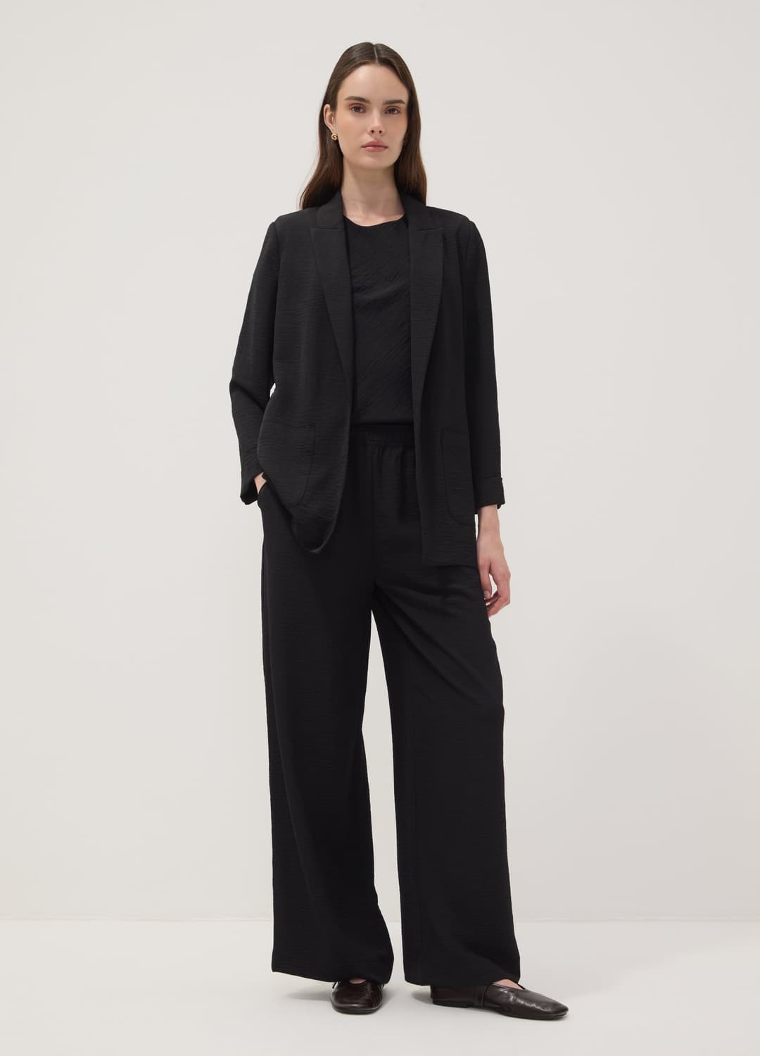 Blazer Nero Regular Fit Con Rever Classico | OVS Blazer Nero Regular Fit Con Rever Classico - 1 | OVS