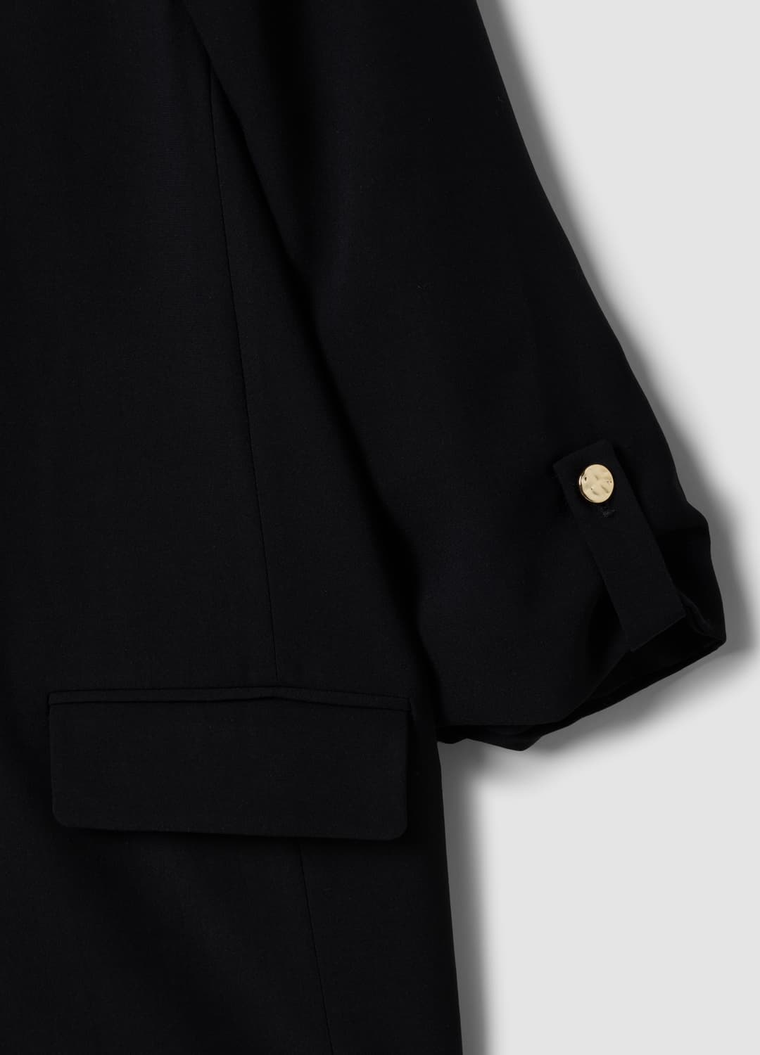 Blazer Nero Regular Fit Foderato Con Rever Classico | OVS Blazer Nero Regular Fit Foderato Con Rever Classico - 5 | OVS
