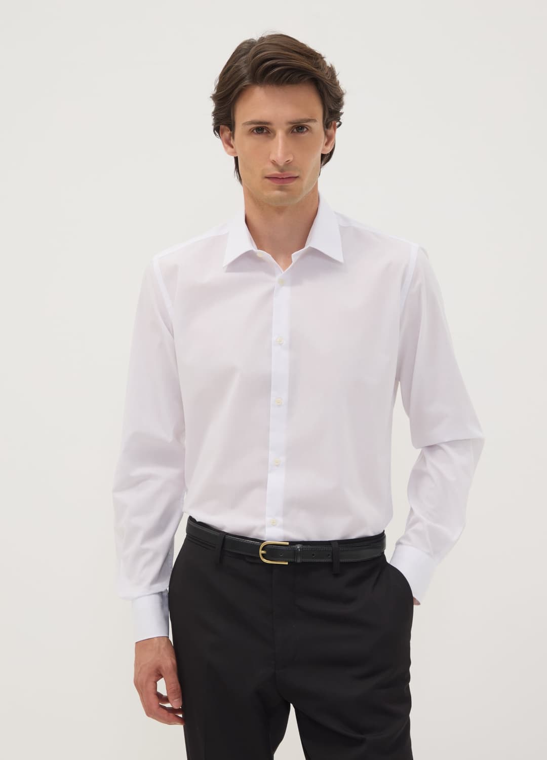 Camicia Bianca Slim Fit Con Colletto Classico Easy Iron | OVS Camicia Bianca Slim Fit Con Colletto Classico Easy Iron - 0 | OVS