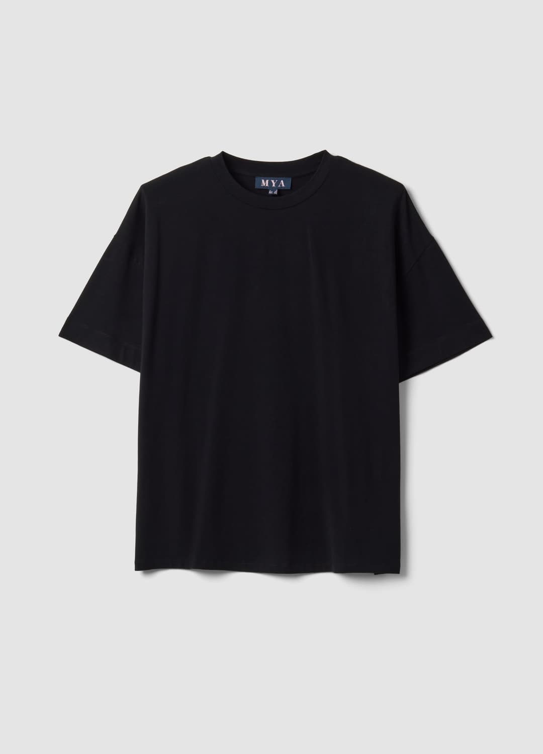 Schwarzes Rundhals-t-shirt Aus Elastischem Baumwoll-modal-mix | OVS Schwarzes Rundhals-t-shirt Aus Elastischem Baumwoll-modal-mix - 4 | OVS