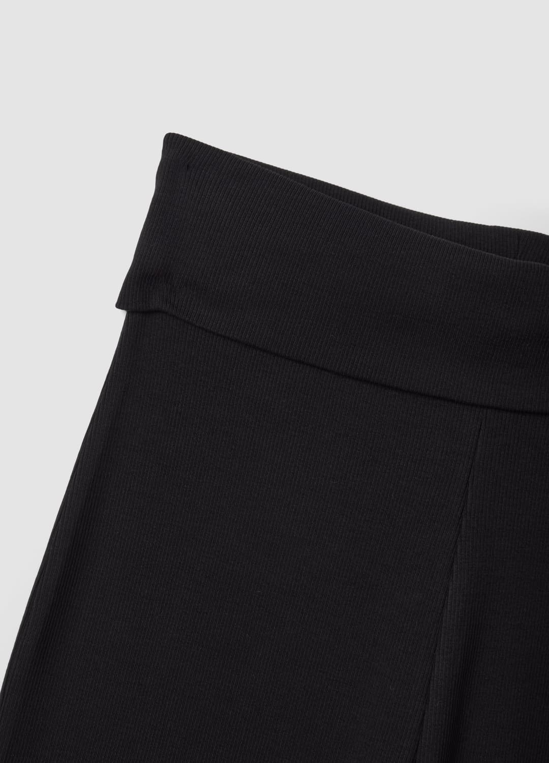 Leggings Neri Flare Fit In Puro Cotone A Costine | OVS Leggings Neri Flare Fit In Puro Cotone A Costine - 5 | OVS
