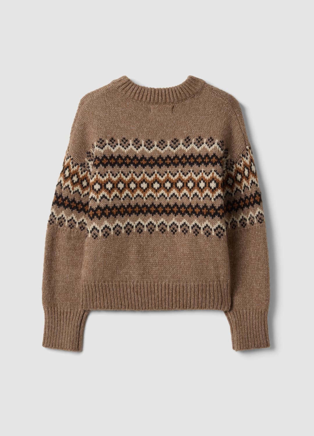 Brauner Jacquard-pullover Mit Stehkragen | OVS Brauner Jacquard-pullover Mit Stehkragen - 6 | OVS