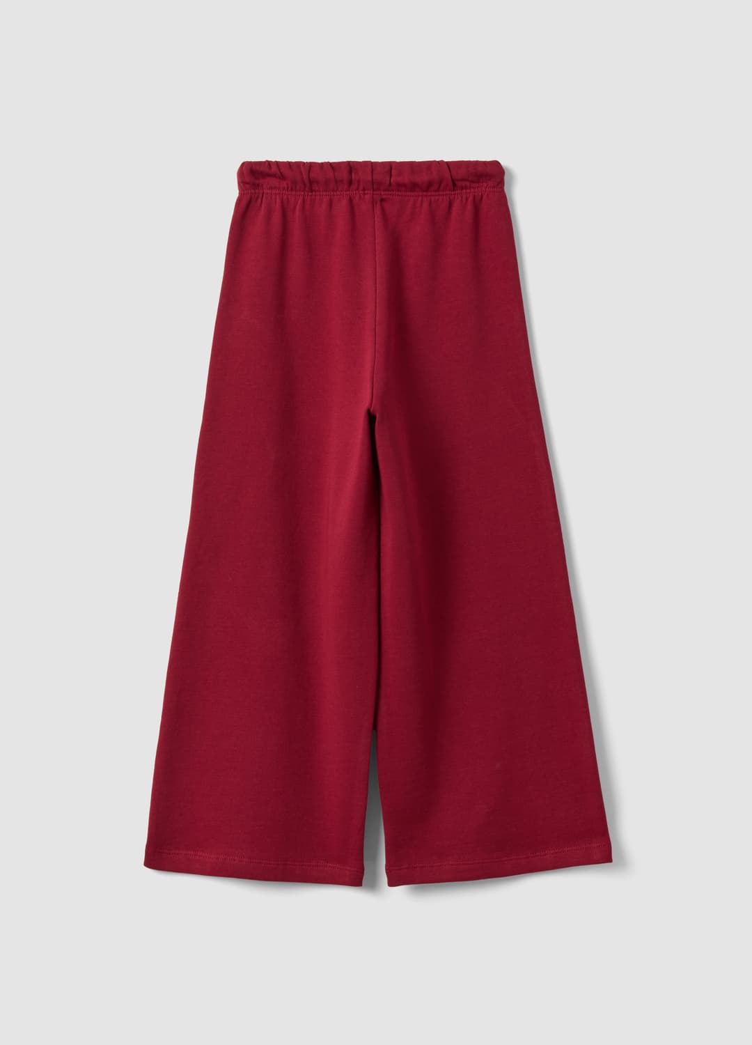 Rote Hose Aus Reiner Baumwolle Mit Elastischem Bund Und Schleife Für Mädchen | OVS Rote Hose Aus Reiner Baumwolle Mit Elastischem Bund Und Schleife Für Mädchen - 1 | OVS