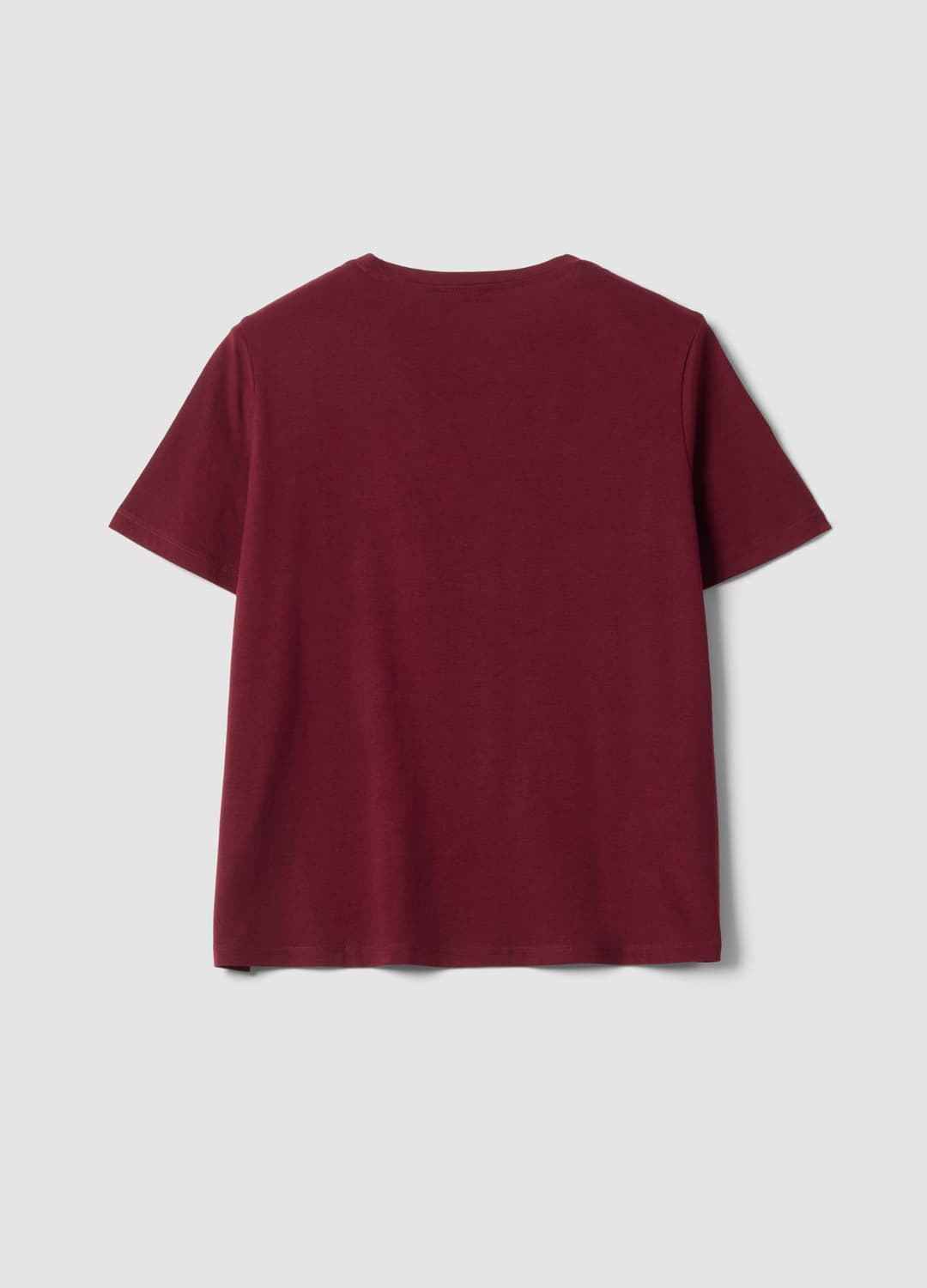 T-shirt Rossa In Puro Cotone Con Girocollo E Stampa Con Fiocco Regular Fit | OVS T-shirt Rossa In Puro Cotone Con Girocollo E Stampa Con Fiocco Regular Fit - 2 | OVS
