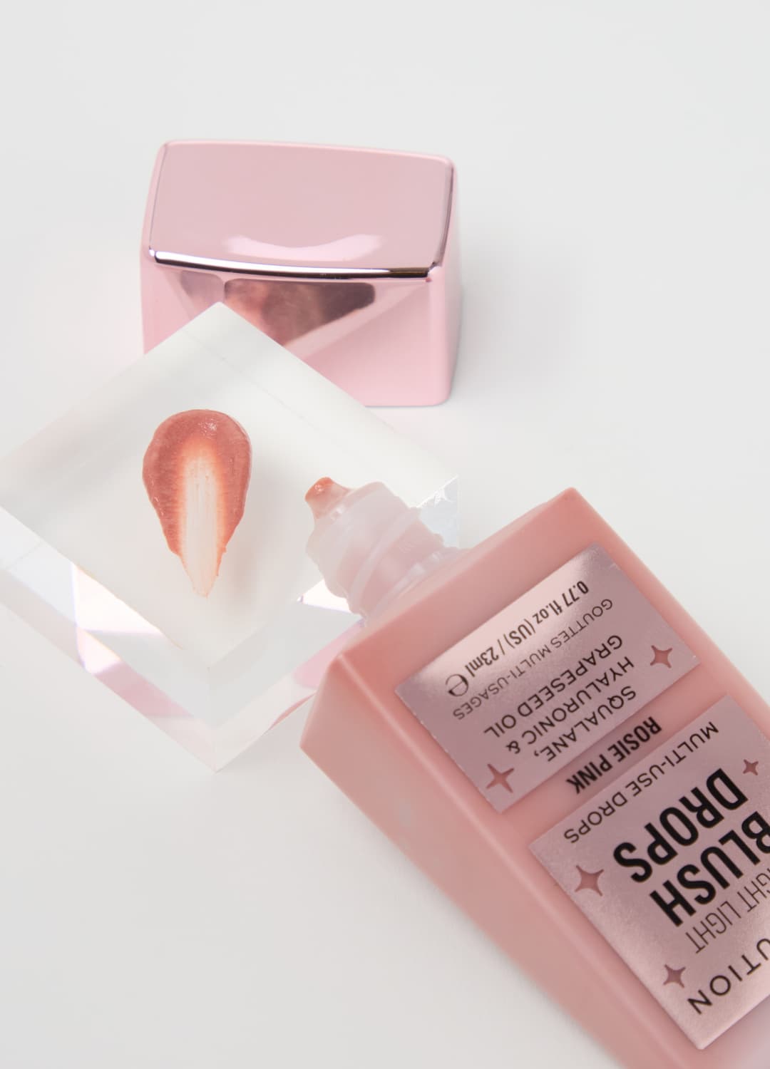 Bright Light Blush Drops Pink Rosie Blush Liquido | OVS Bright Light Blush Drops Pink Rosie Blush Liquido - 1 | OVS