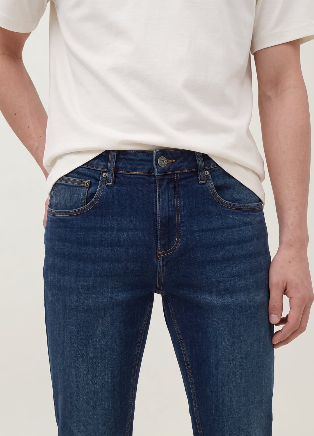 Skinny-fit Denim-jeans Aus Stretch-baumwolle | OVS Skinny-fit Denim-jeans Aus Stretch-baumwolle - 3 | OVS