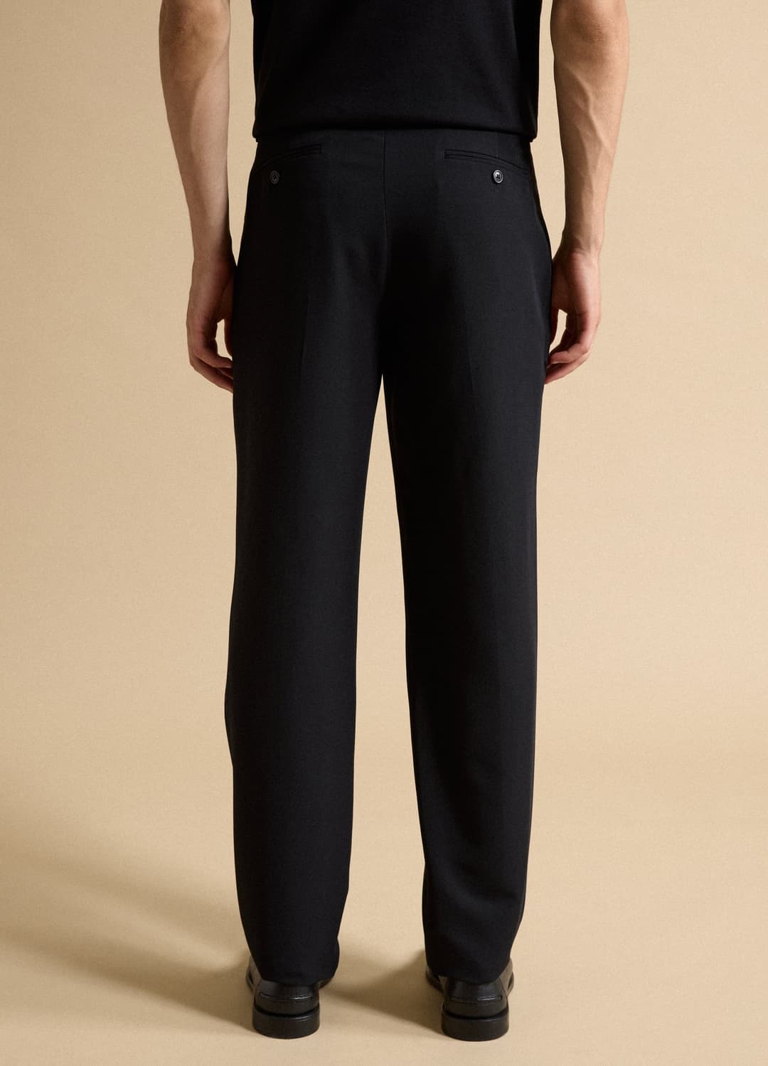 Pantaloni Formali Neri In Viscosa Elasticizzata Slim Fit | OVS Pantaloni Formali Neri In Viscosa Elasticizzata Slim Fit - 3 | OVS