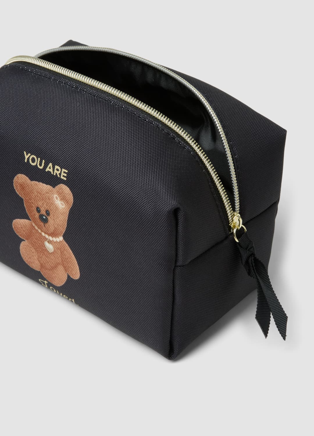 Beauty Case Nero Con Stampa Teddy | OVS Beauty Case Nero Con Stampa Teddy - 2 | OVS