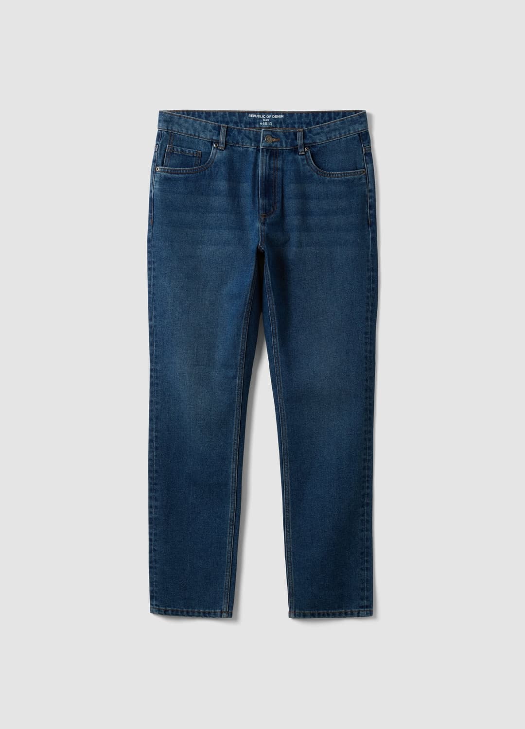 Hellblaue Slim-fit-jeans Aus Baumwoll-viskose-mix | OVS Hellblaue Slim-fit-jeans Aus Baumwoll-viskose-mix - 14 | OVS