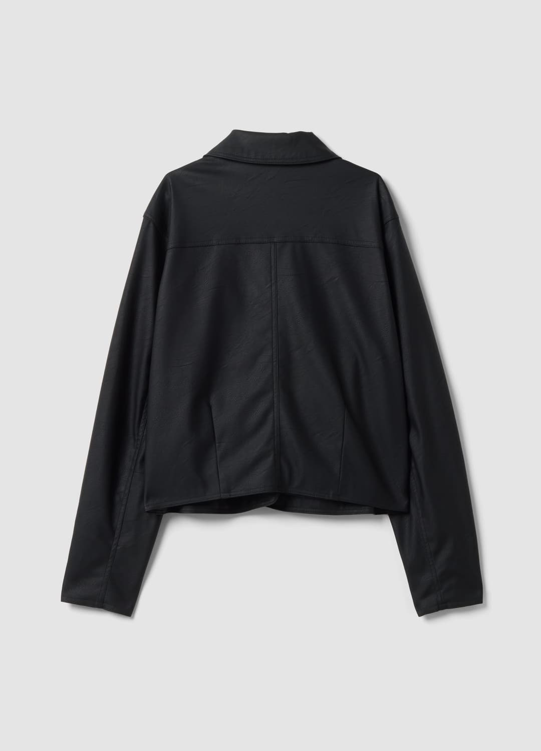 Schwarze Jacke Mit Reißverschluss Und Slim-fit-kragen | OVS Schwarze Jacke Mit Reißverschluss Und Slim-fit-kragen - 6 | OVS