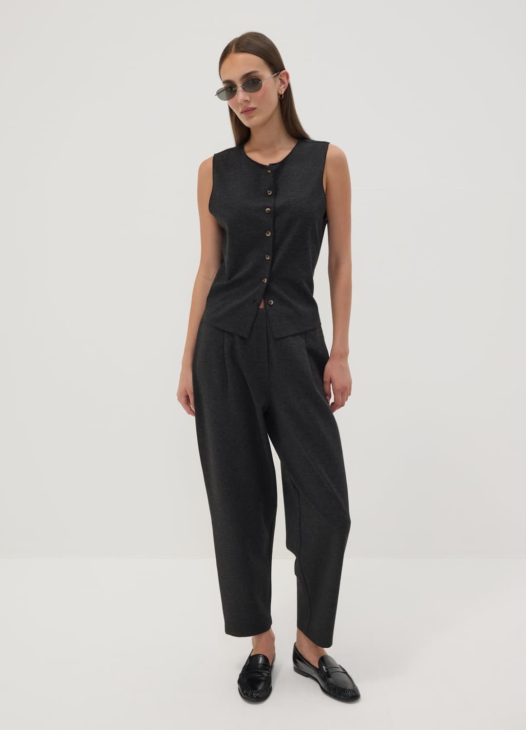 Schwarze Joggerhose Aus Milano-strick In Elastischer Viskose | OVS Schwarze Joggerhose Aus Milano-strick In Elastischer Viskose - 0 | OVS
