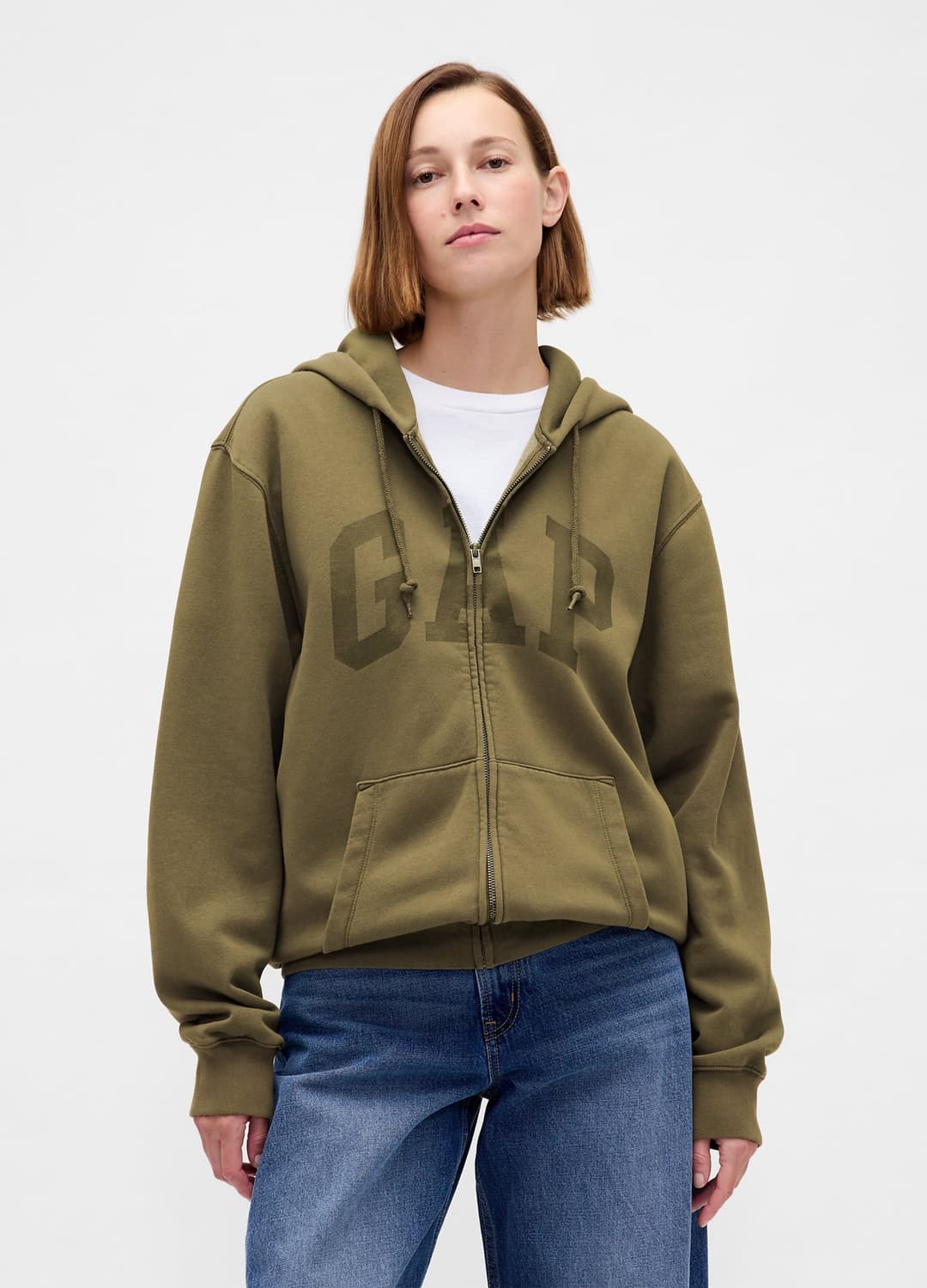 Felpa Full Zip Con Logo Gap | OVS Felpa Full Zip Con Logo Gap - 5 | OVS