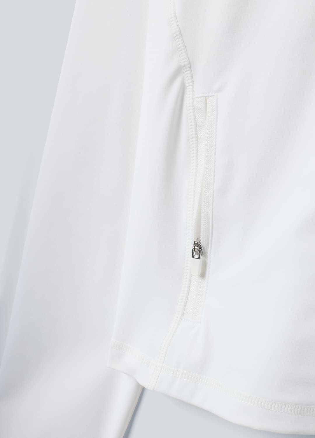 Felpa Full Zip Bianca In Tessuto Tecnico Elasticizzato Altavia Court | OVS Felpa Full Zip Bianca In Tessuto Tecnico Elasticizzato Altavia Court - 6 | OVS
