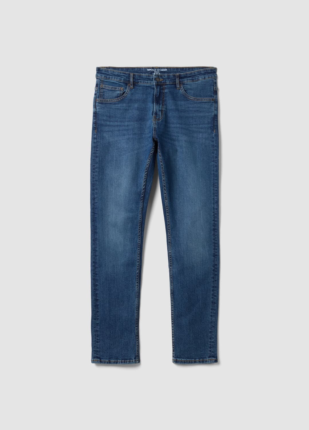 Blaue Skinny-jeans Aus Stretch-baumwolle | OVS Blaue Skinny-jeans Aus Stretch-baumwolle - 0 | OVS