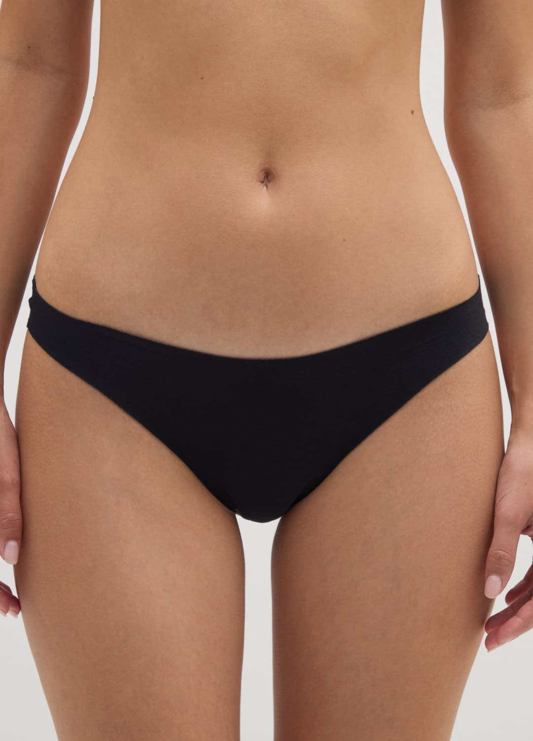 Brasiliana In Cotone Elasticizzato Nero | OVS Brasiliana In Cotone Elasticizzato Nero - 1 | OVS