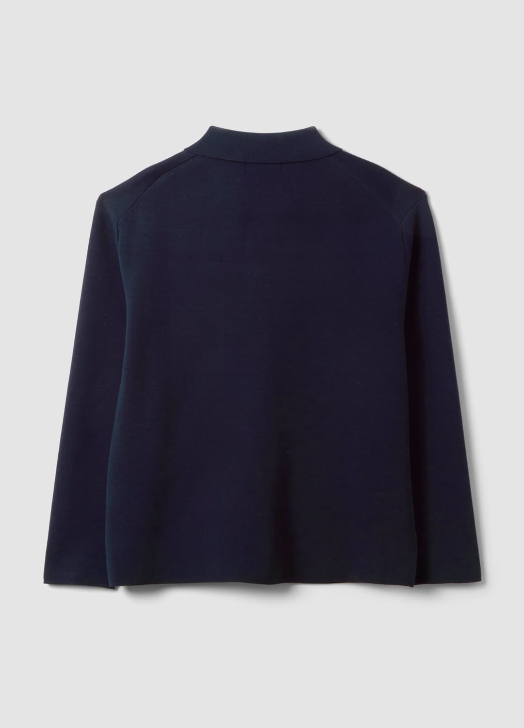 Cardigan Blu Con Colletto In Misto Cotone Regular Fit | OVS Cardigan Blu Con Colletto In Misto Cotone Regular Fit - 6 | OVS