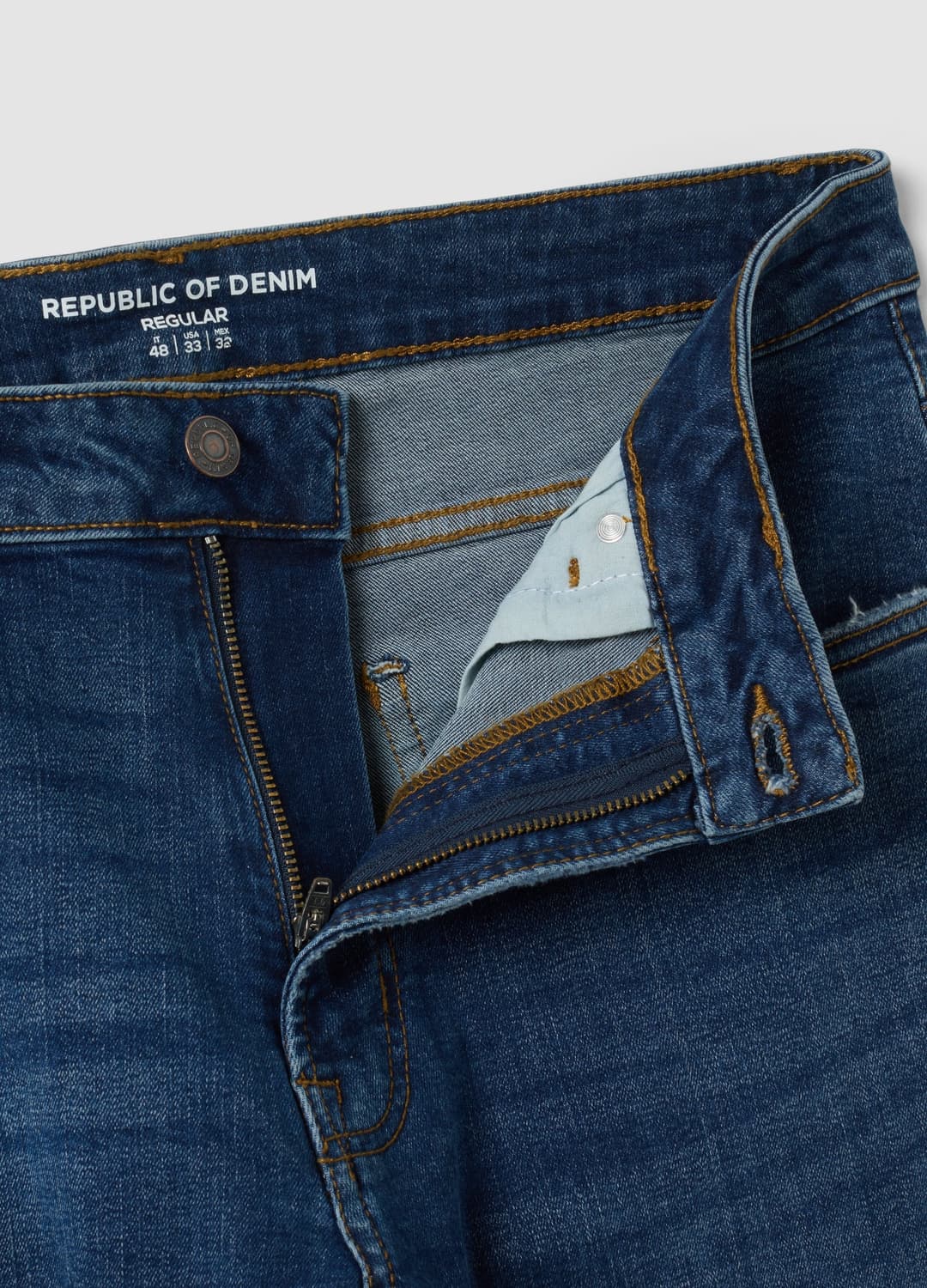 Dunkelblaue Denim-jeans Aus Stretch-baumwolle | OVS Dunkelblaue Denim-jeans Aus Stretch-baumwolle - 5 | OVS