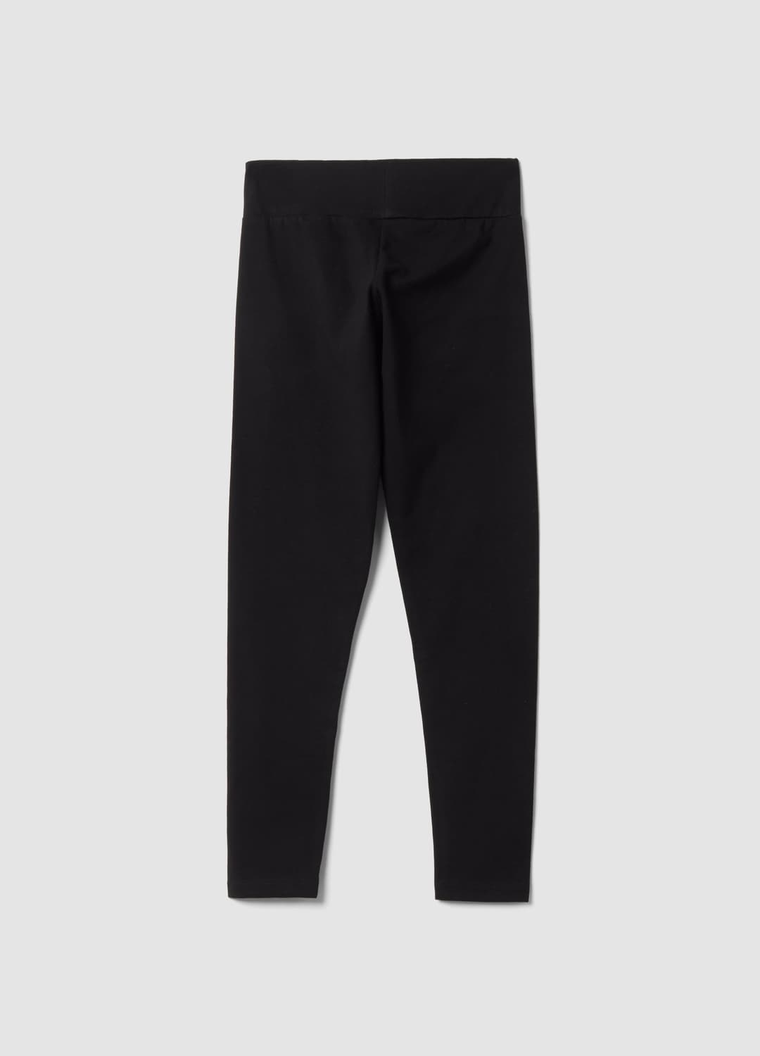 Leggings Neri In Jersey Di Cotone Elasticizzato Slim Fit Con Logo Everlast | OVS Leggings Neri In Jersey Di Cotone Elasticizzato Slim Fit Con Logo Everlast - 2 | OVS