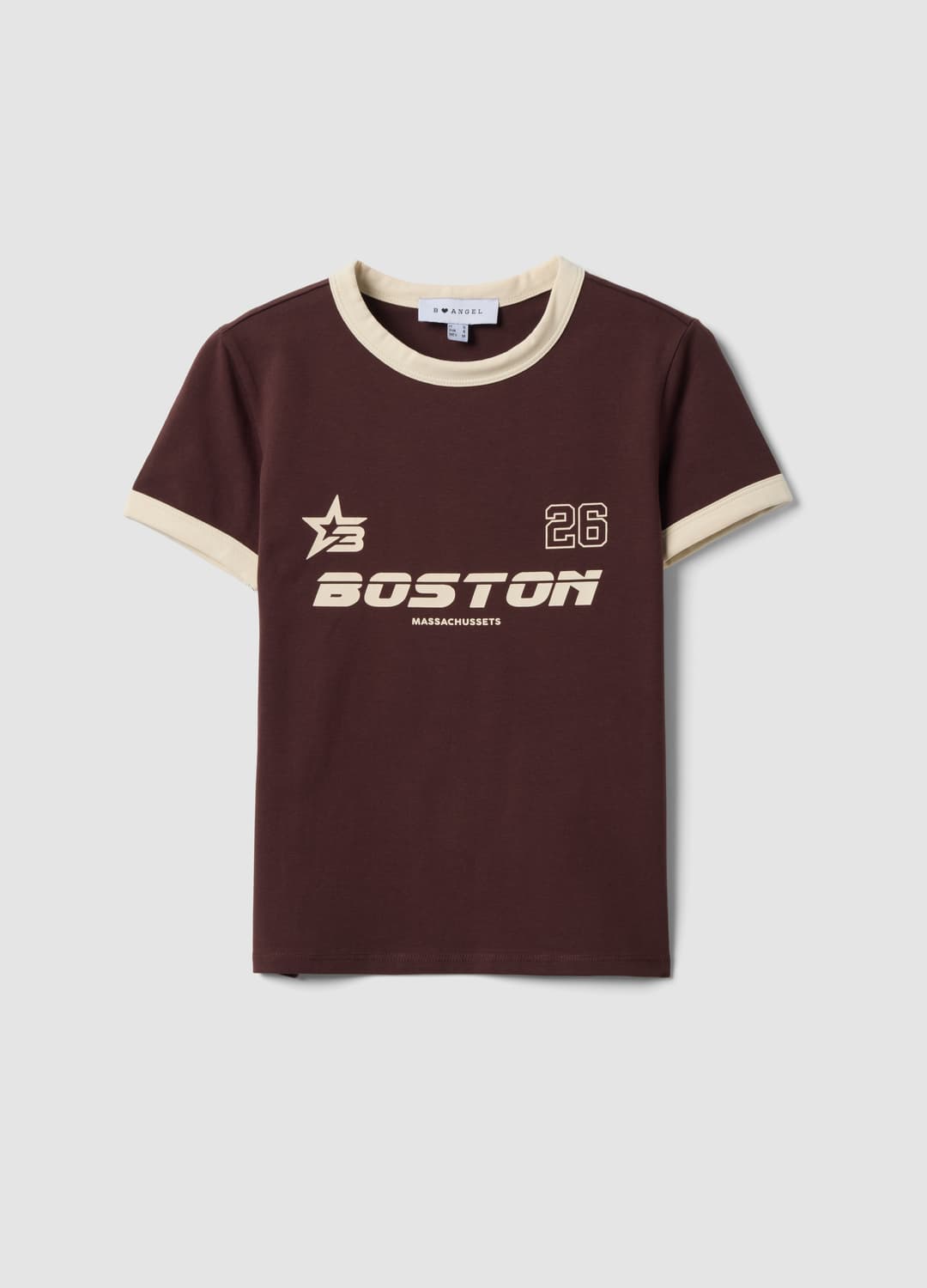 Weißes Baumwoll-t-shirt Mit Frontprint Und Kontrastabschlüssen | OVS Weißes Baumwoll-t-shirt Mit Frontprint Und Kontrastabschlüssen - 4 | OVS